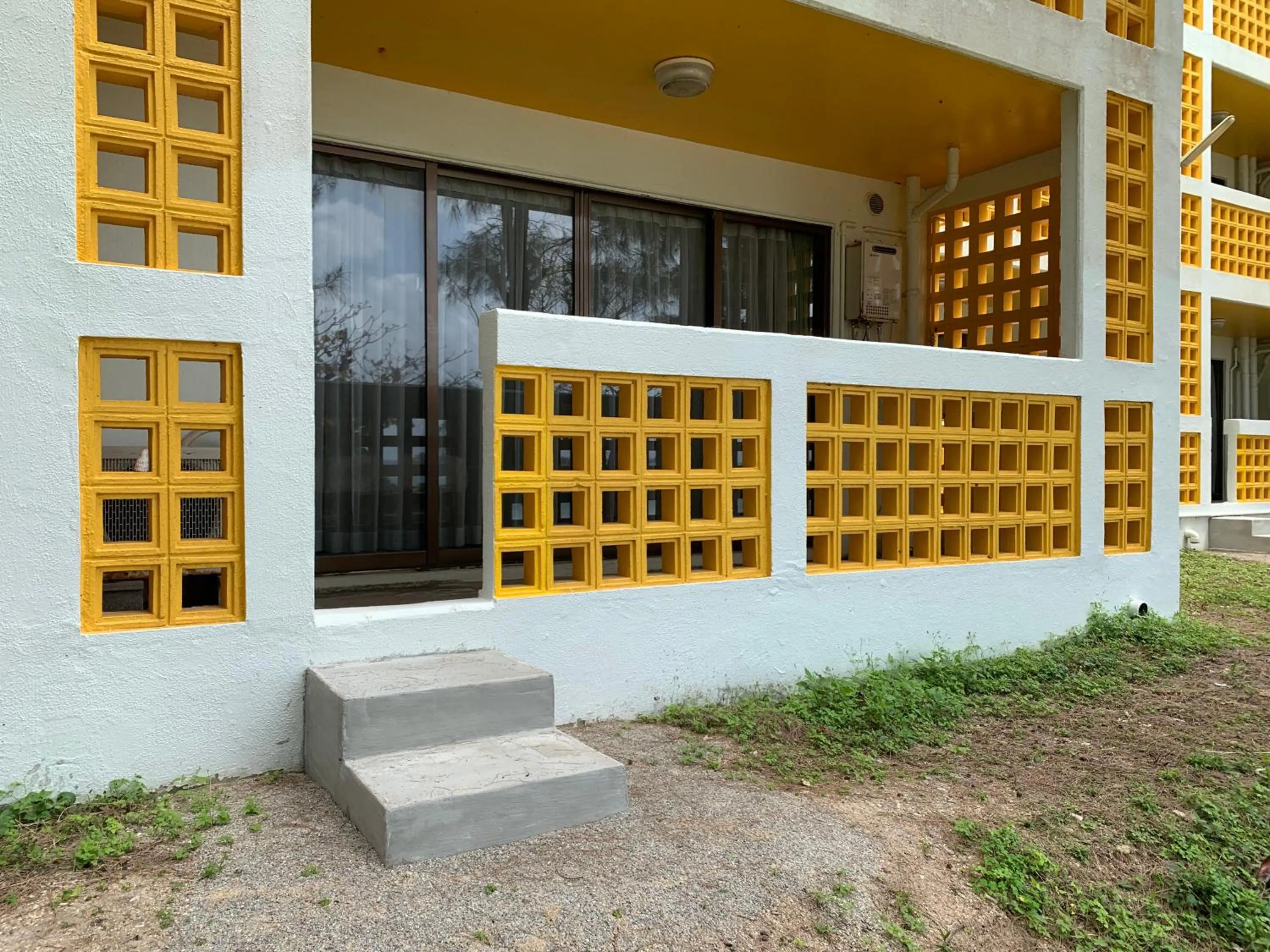 Property building in Hotel & Restaurant On the Beach Lue