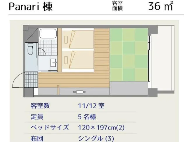 Floor plan in Hotel & Restaurant On the Beach Lue