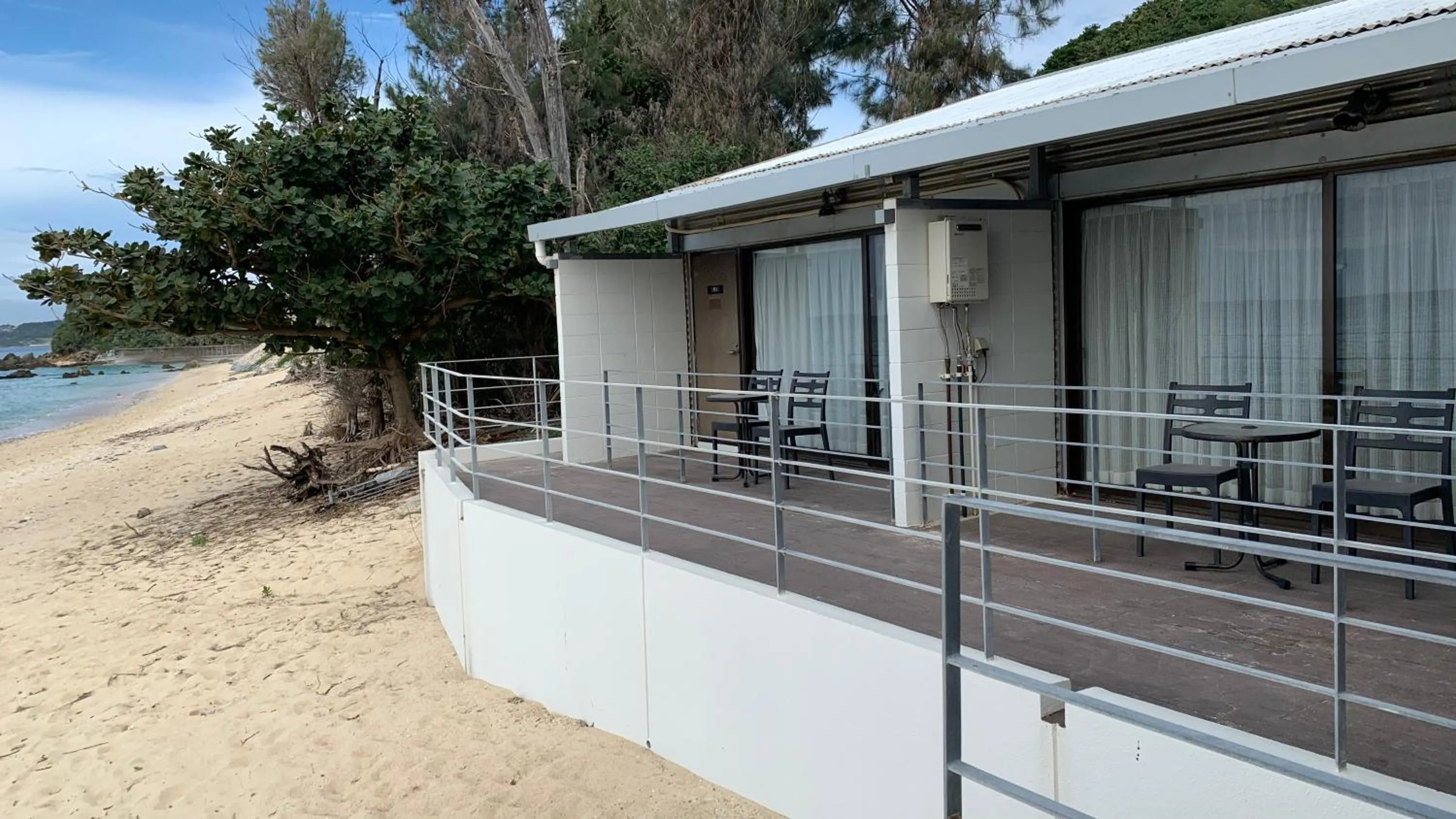 Property building in Hotel & Restaurant On the Beach Lue