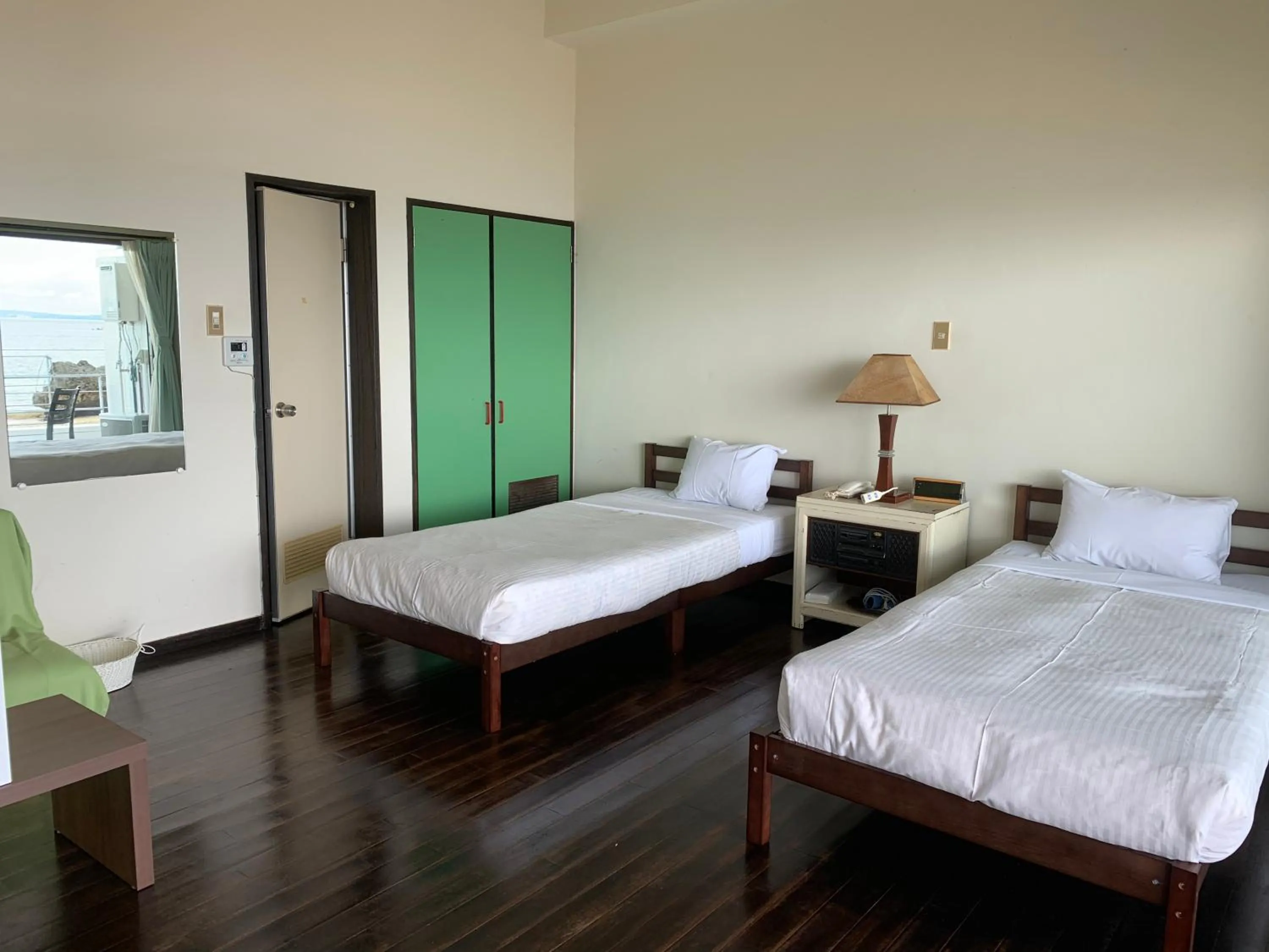 Photo of the whole room, Bed in Hotel & Restaurant On the Beach Lue