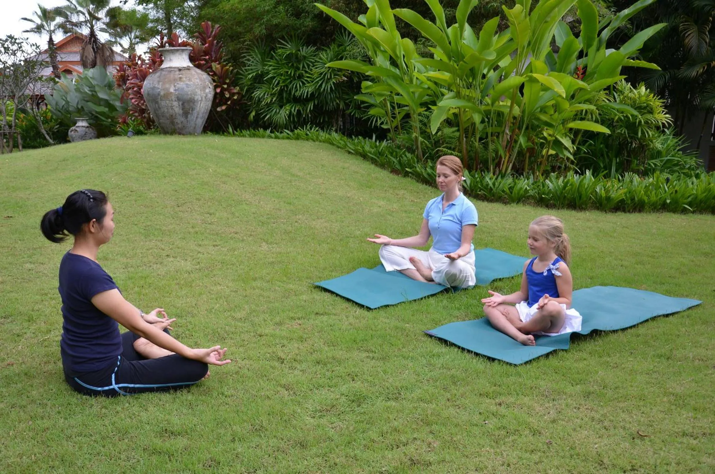 Children play ground in Pa Sak Tong