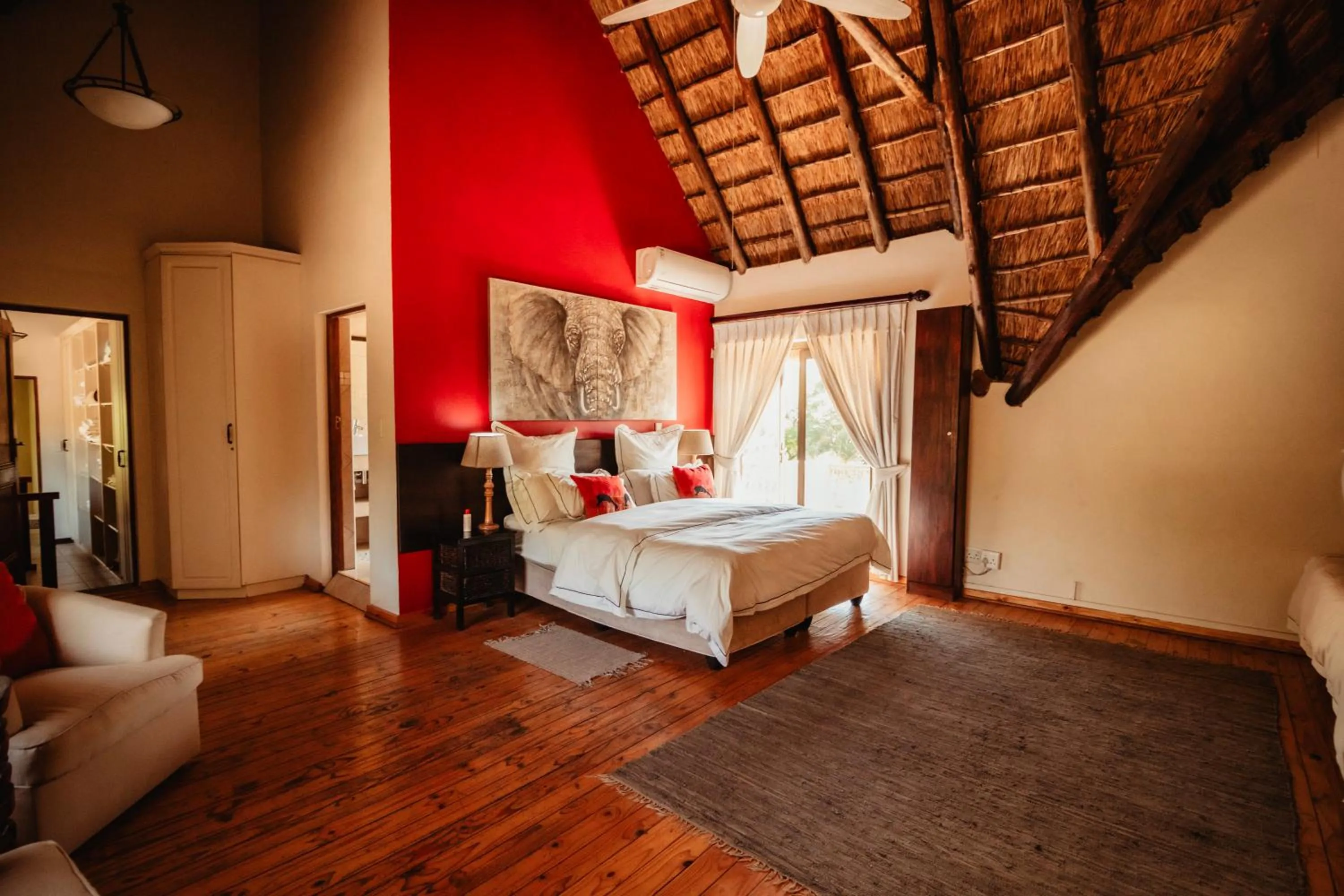 Bed in Blue Hills Lodge