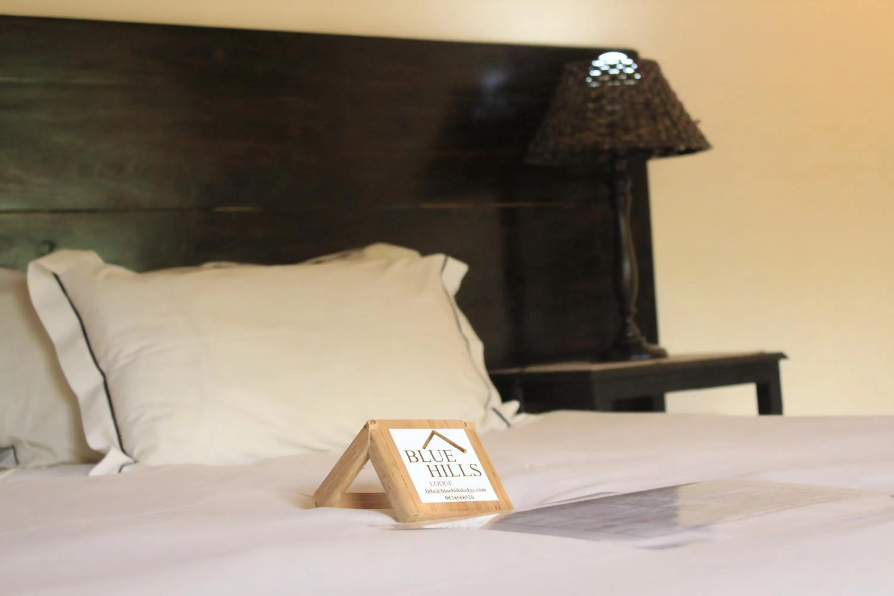 Bed in Blue Hills Lodge