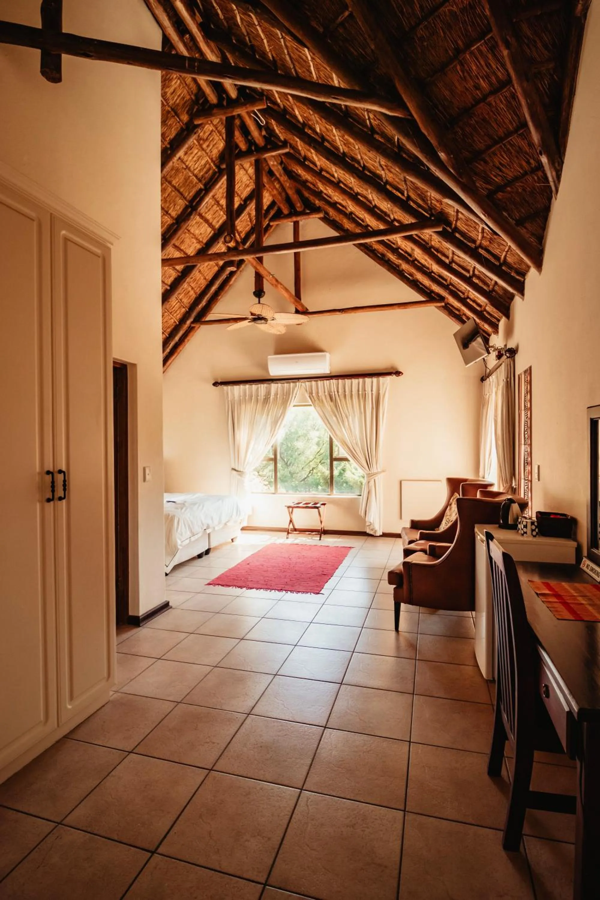 Bed in Blue Hills Lodge