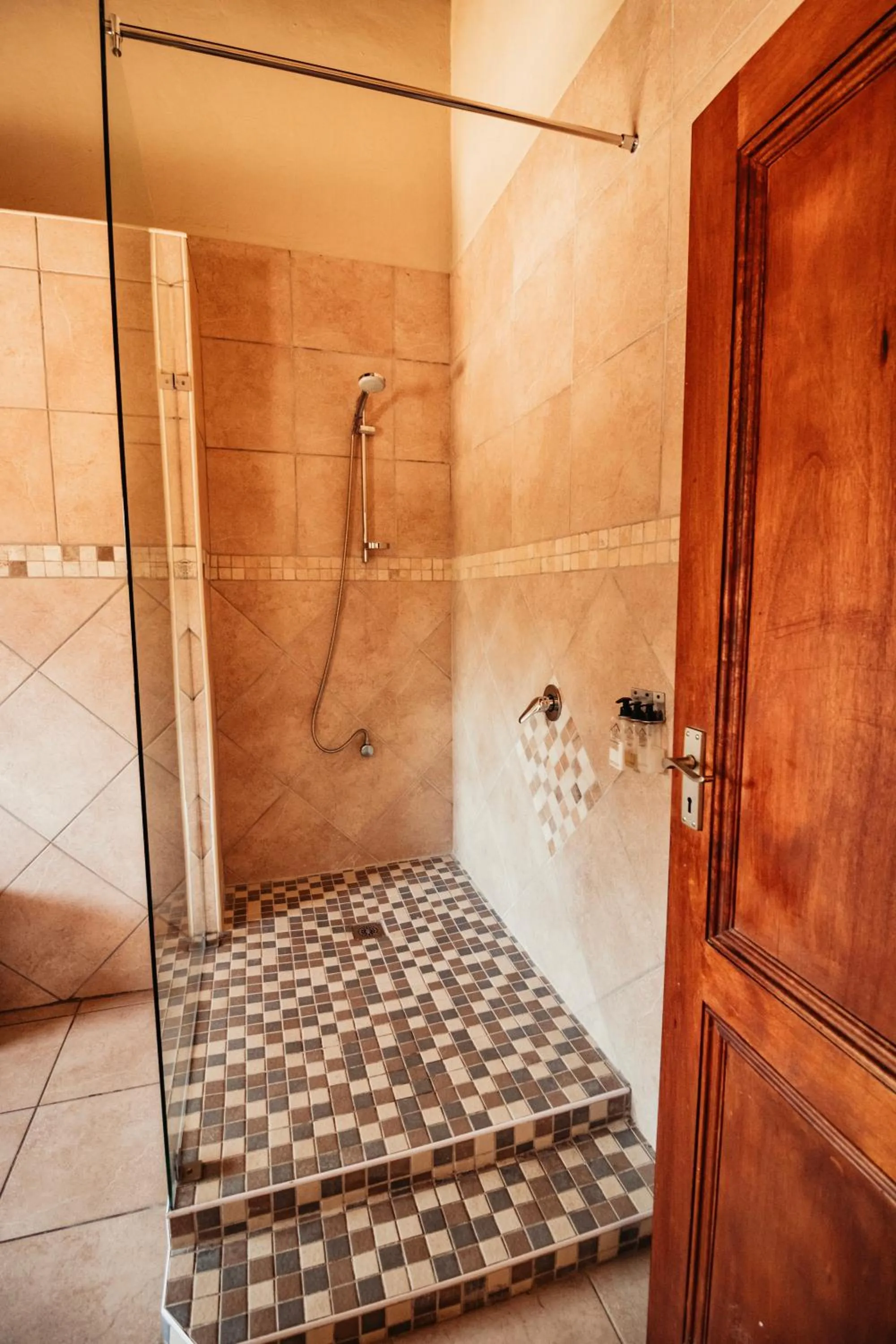 Shower in Blue Hills Lodge