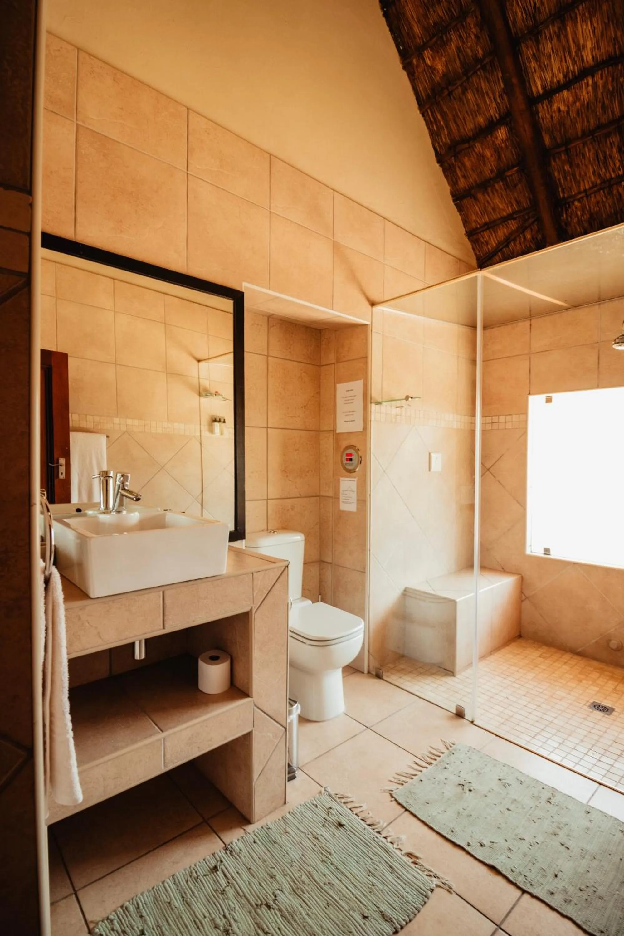 Shower in Blue Hills Lodge