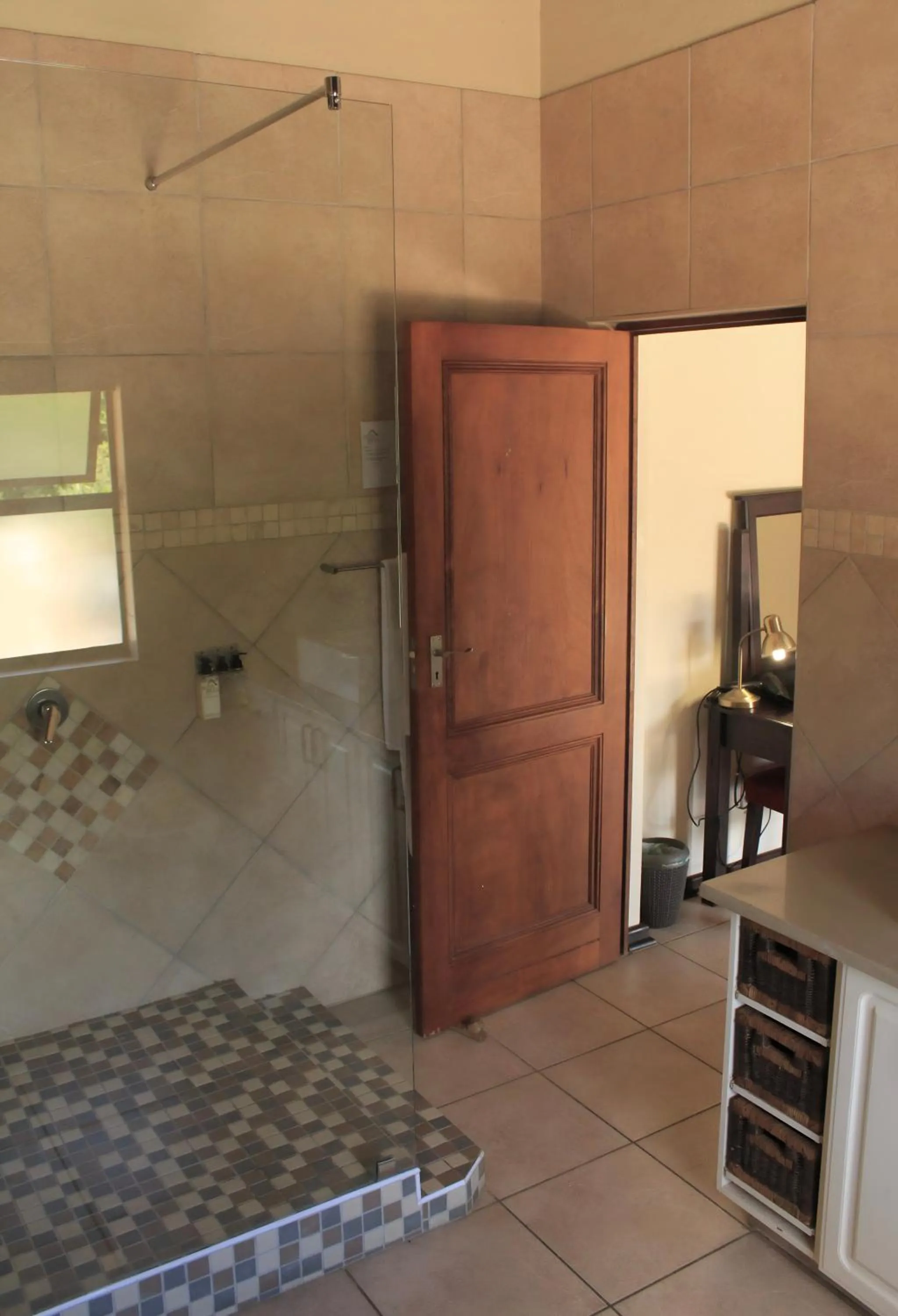 Shower in Blue Hills Lodge