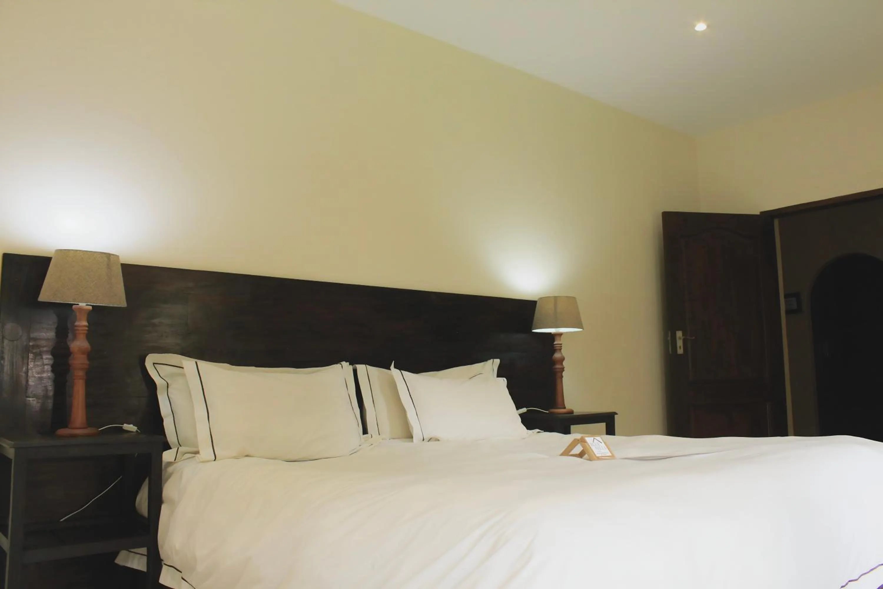 Bed in Blue Hills Lodge