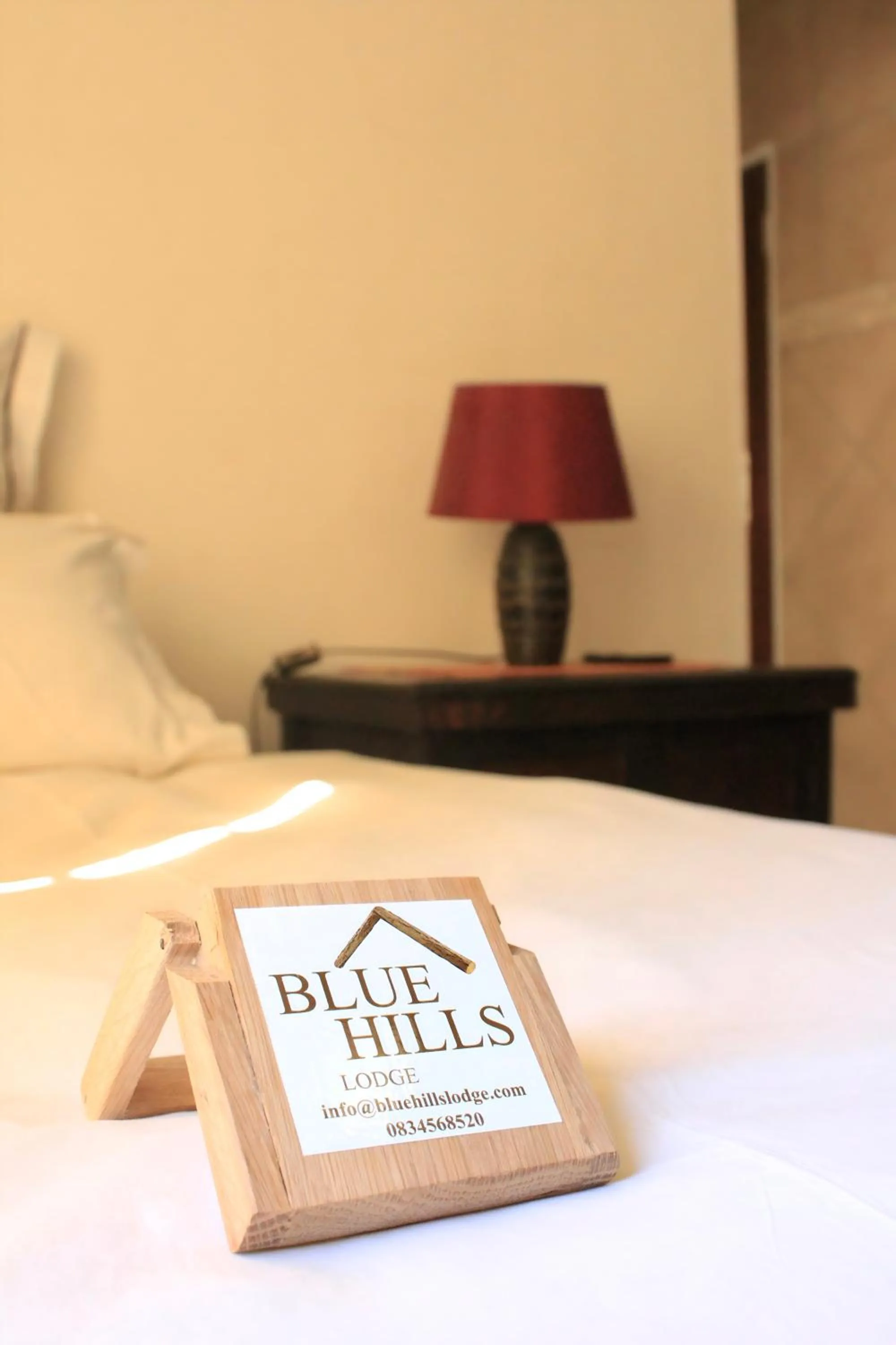 Bed in Blue Hills Lodge