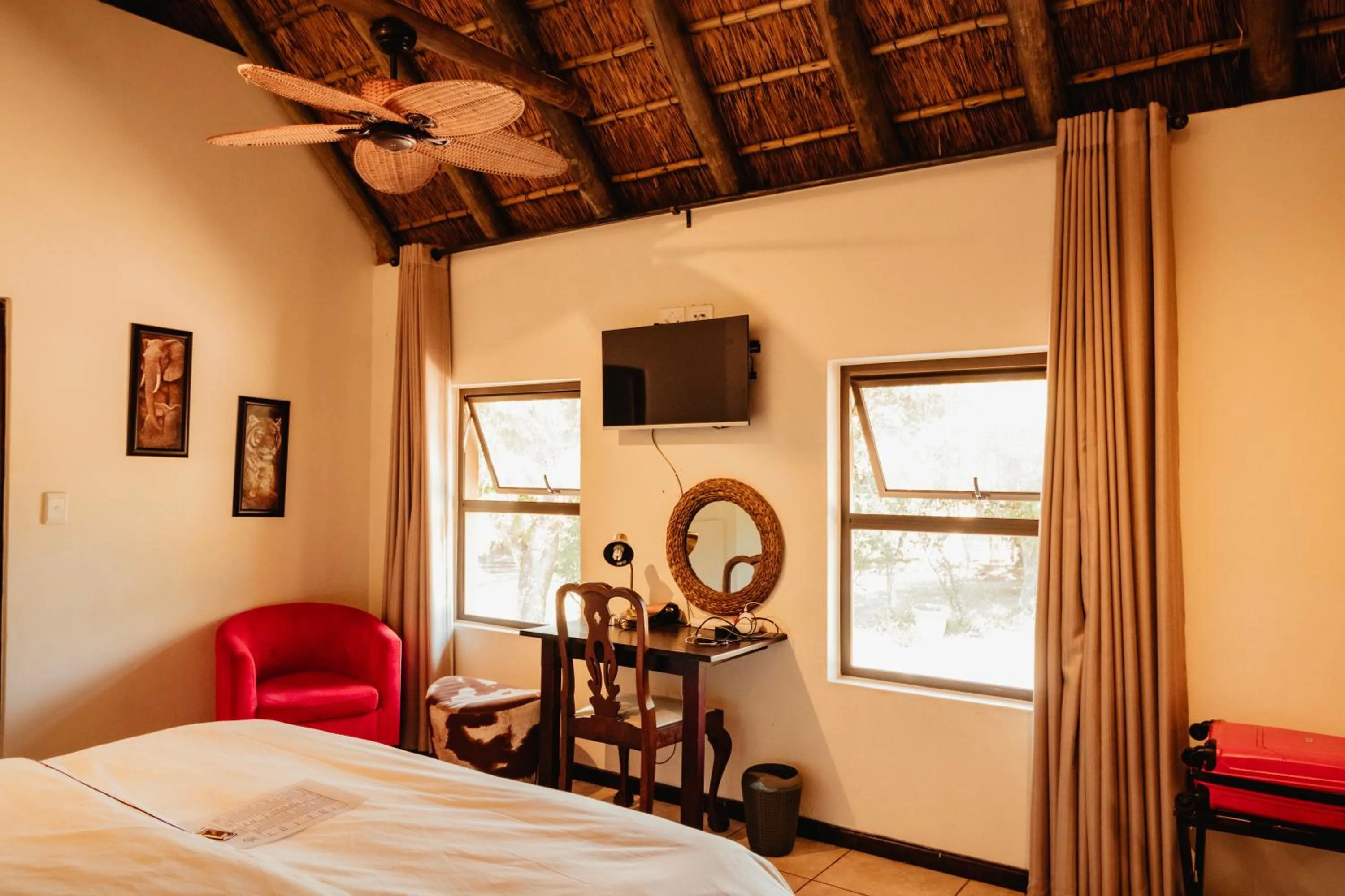 Bed in Blue Hills Lodge