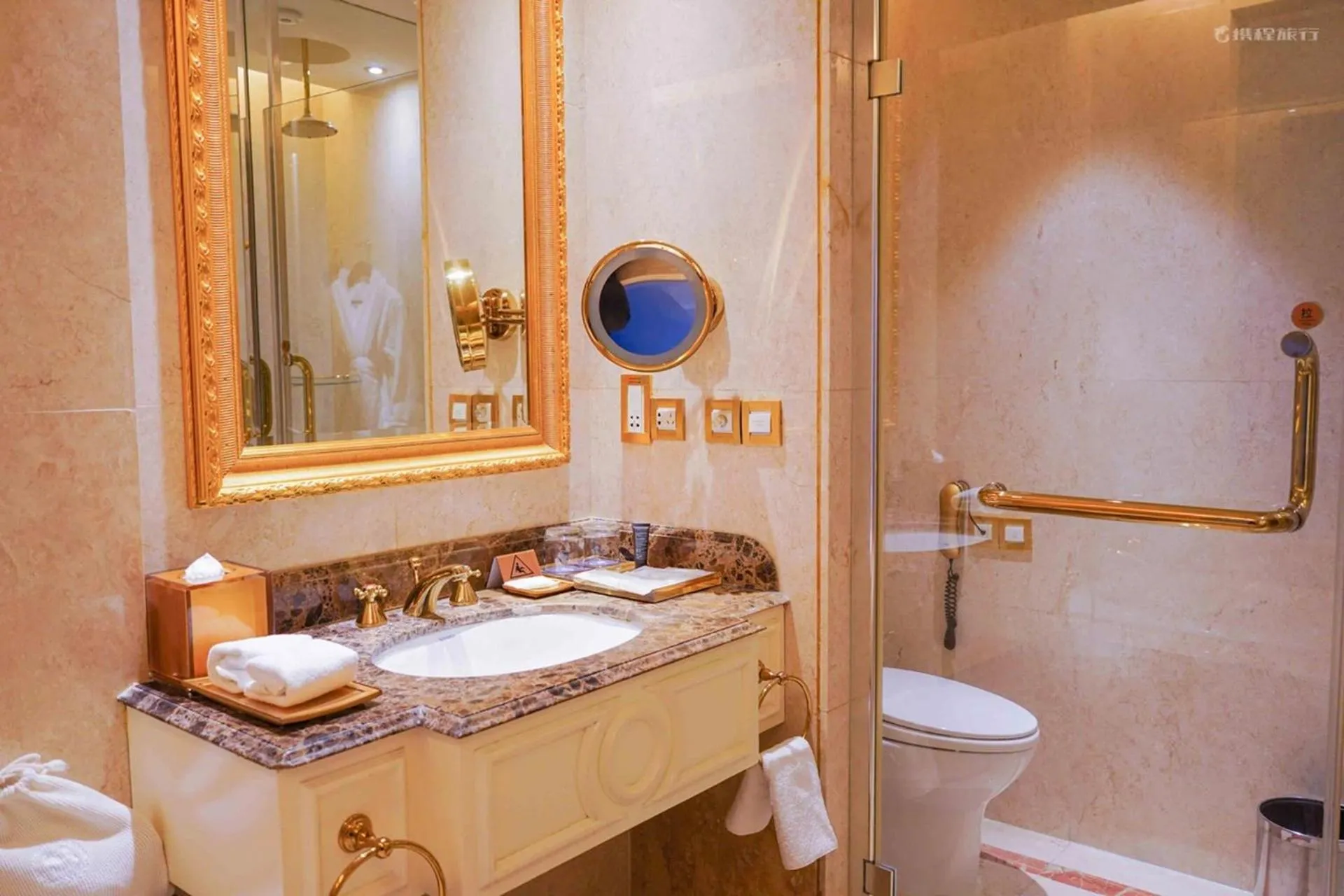 Toilet in Sheraton Chongqing Hotel