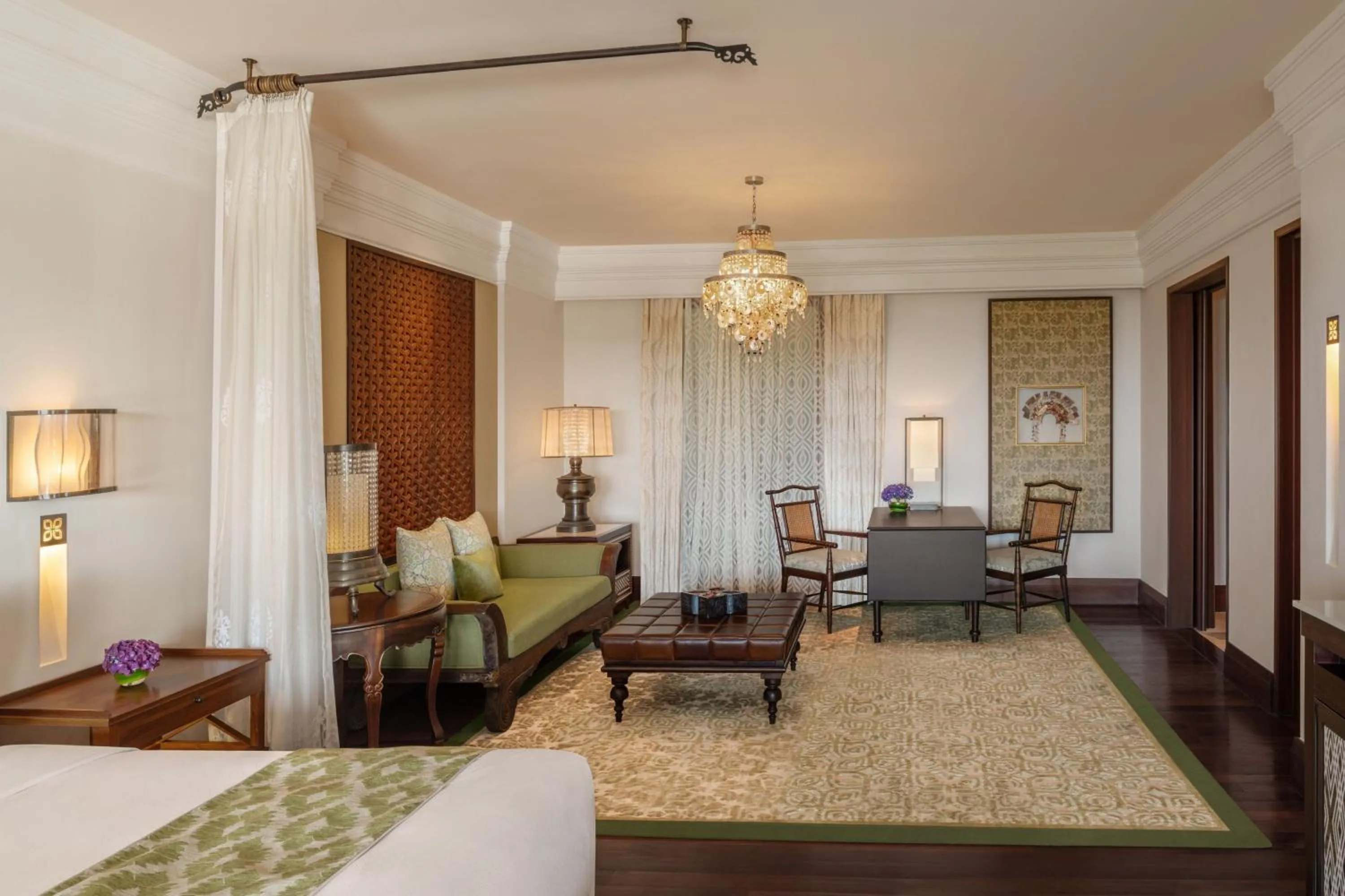 Living room, Bed in The St. Regis Bali Resort