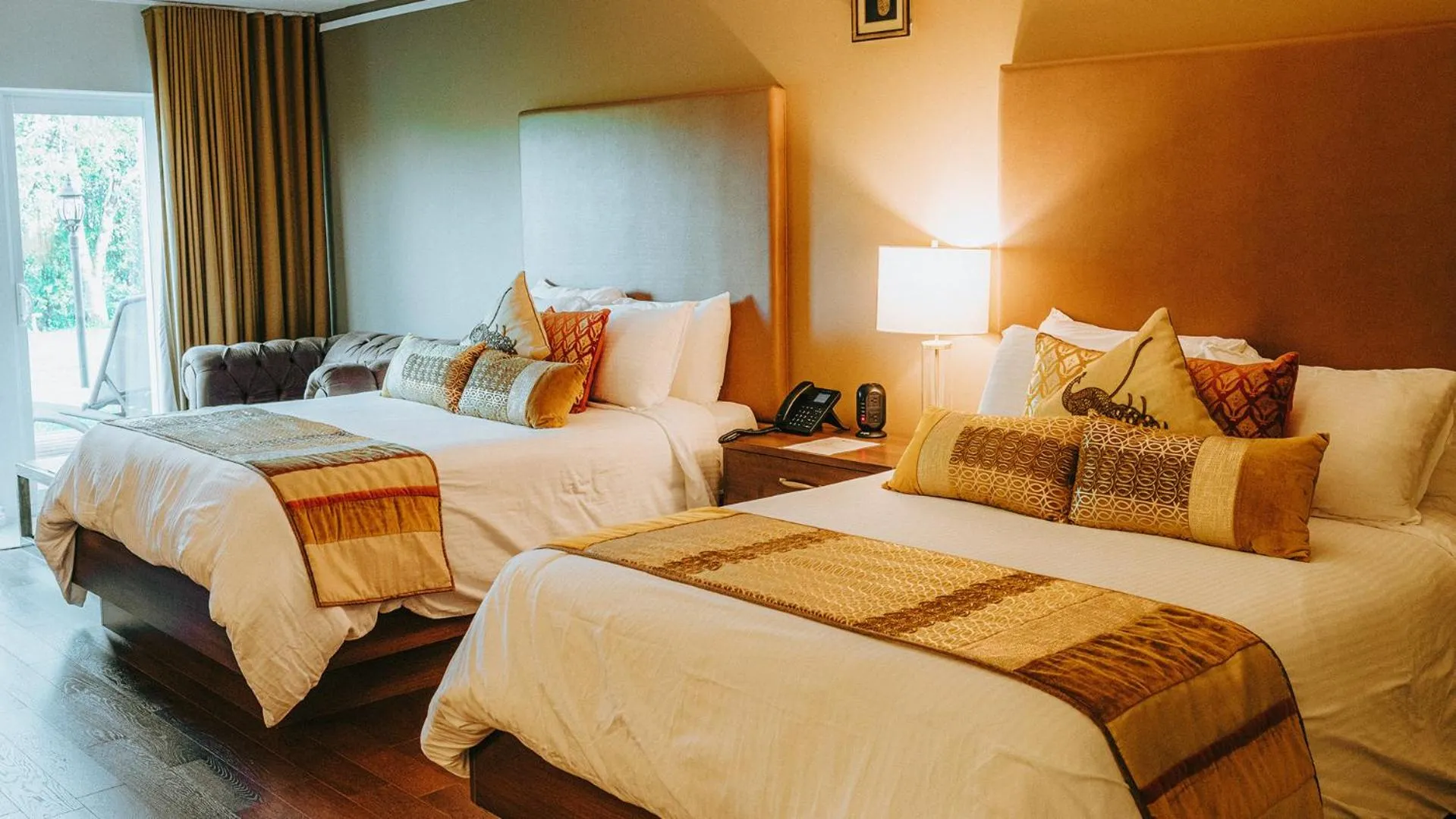 Bed in Northumberland Heights Wellness Retreat & Spa