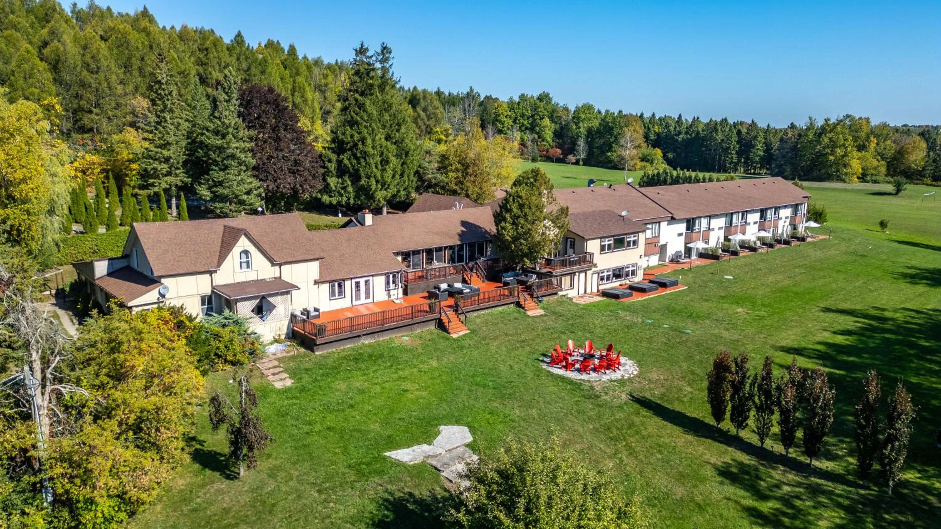 Natural landscape in Northumberland Heights Wellness Retreat & Spa