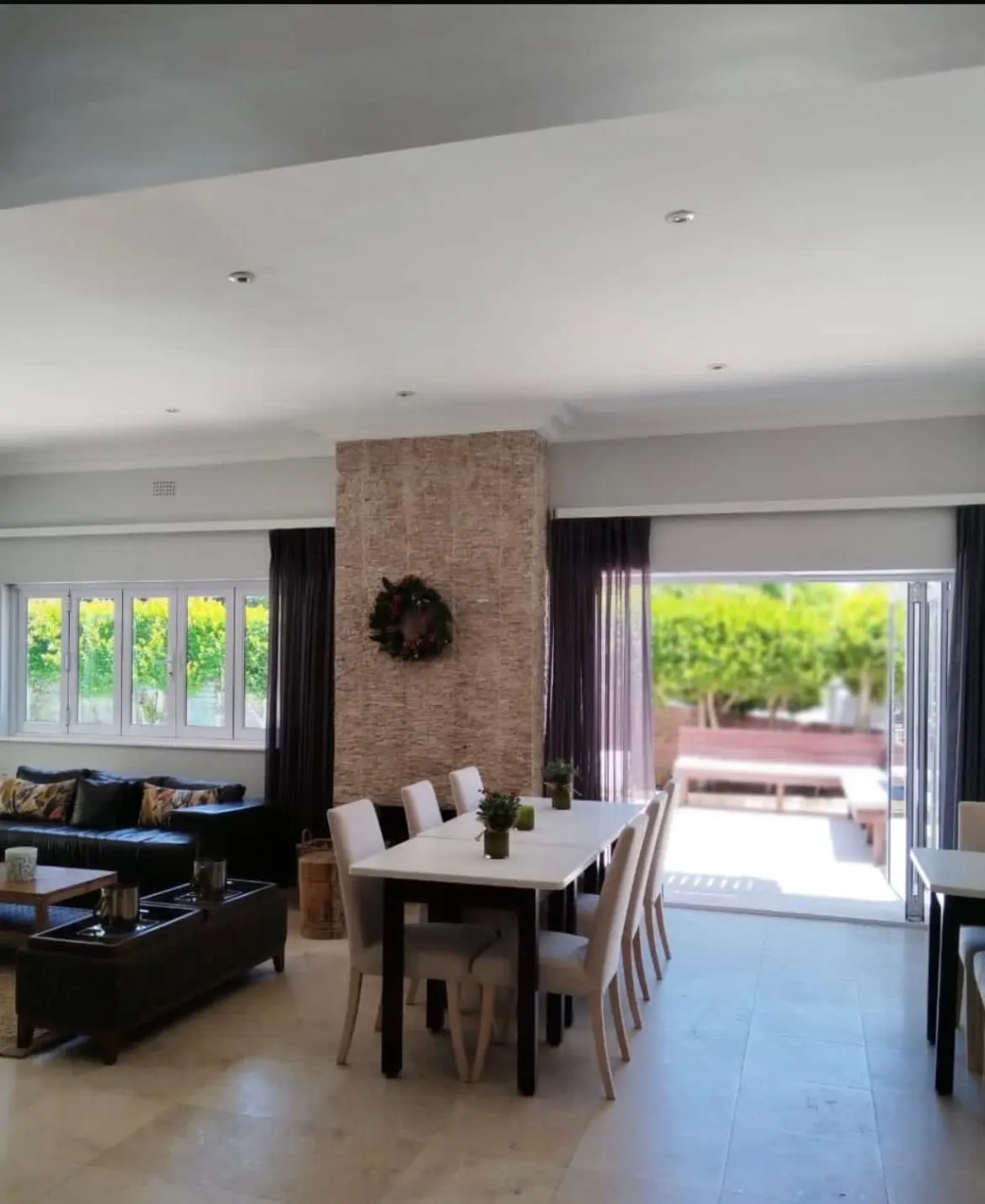 Living room in Vetho Villa