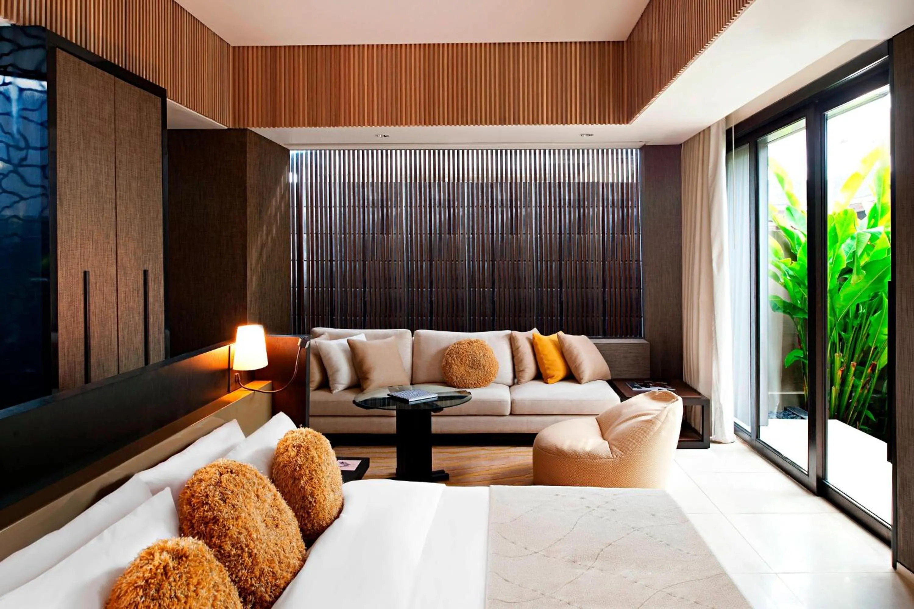 Bedroom, Bed in W Bali - Seminyak