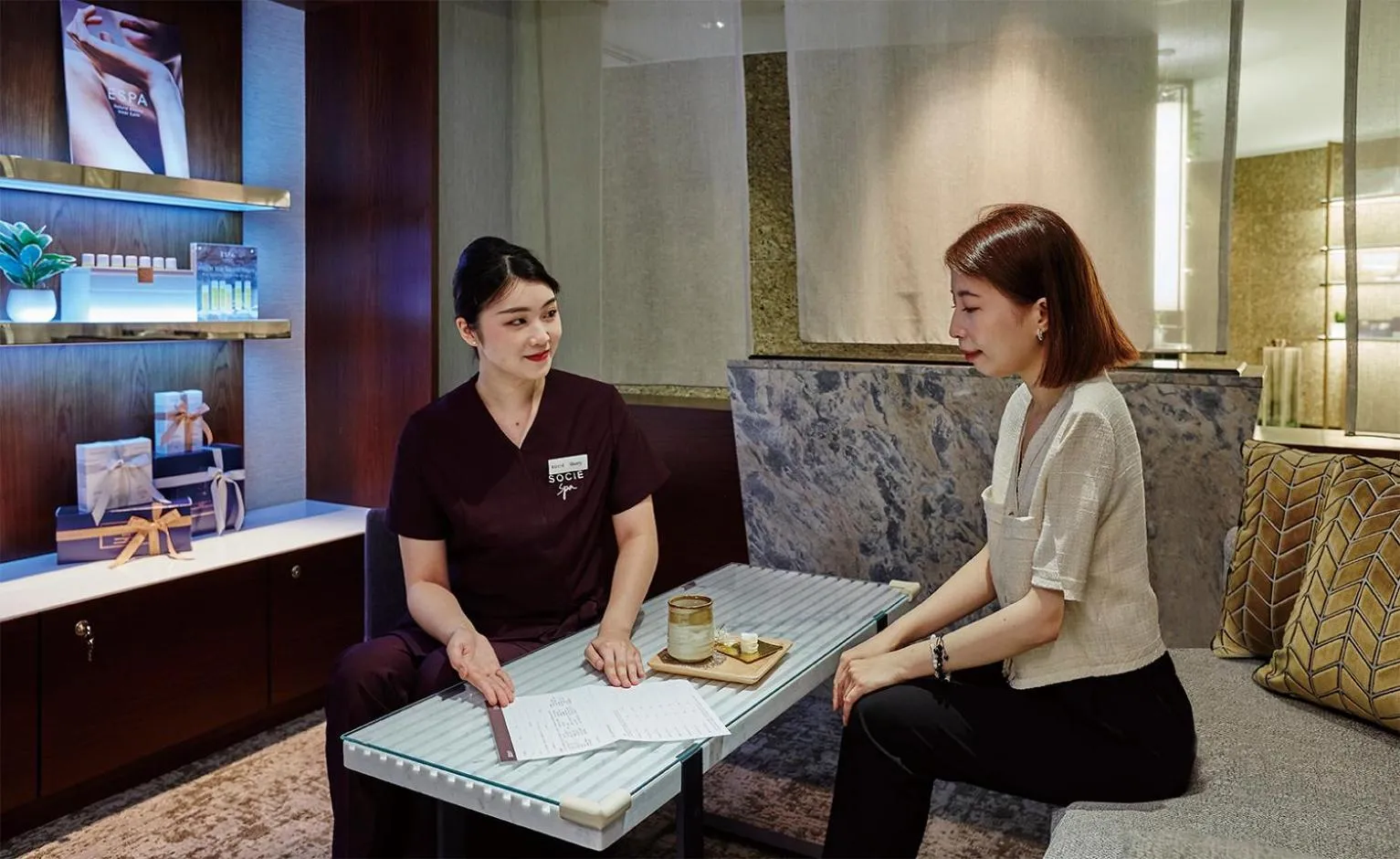 Spa and wellness centre/facilities in Shangri-La Far Eastern, Taipei