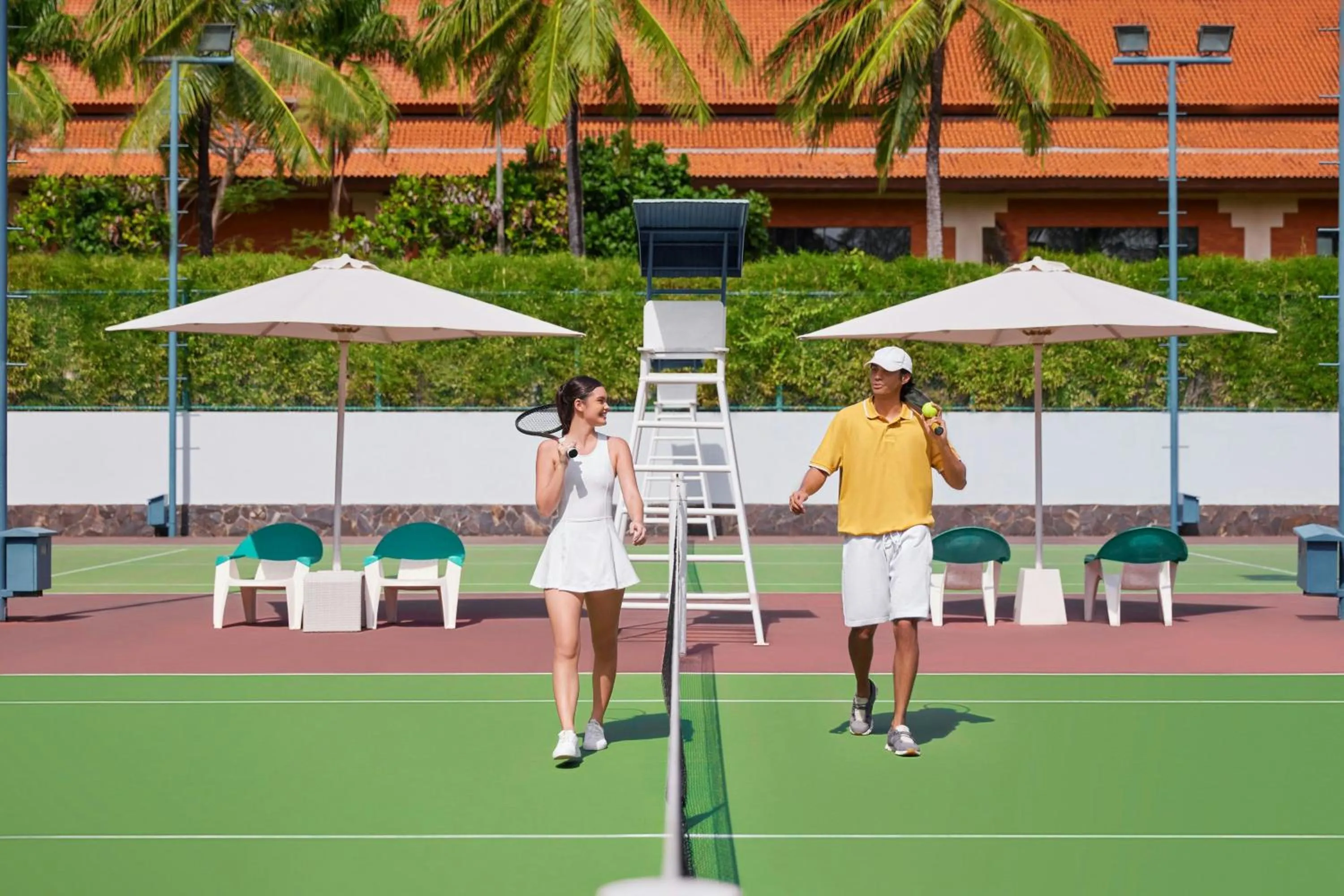 Tennis court in The Westin Resort Nusa Dua, Bali