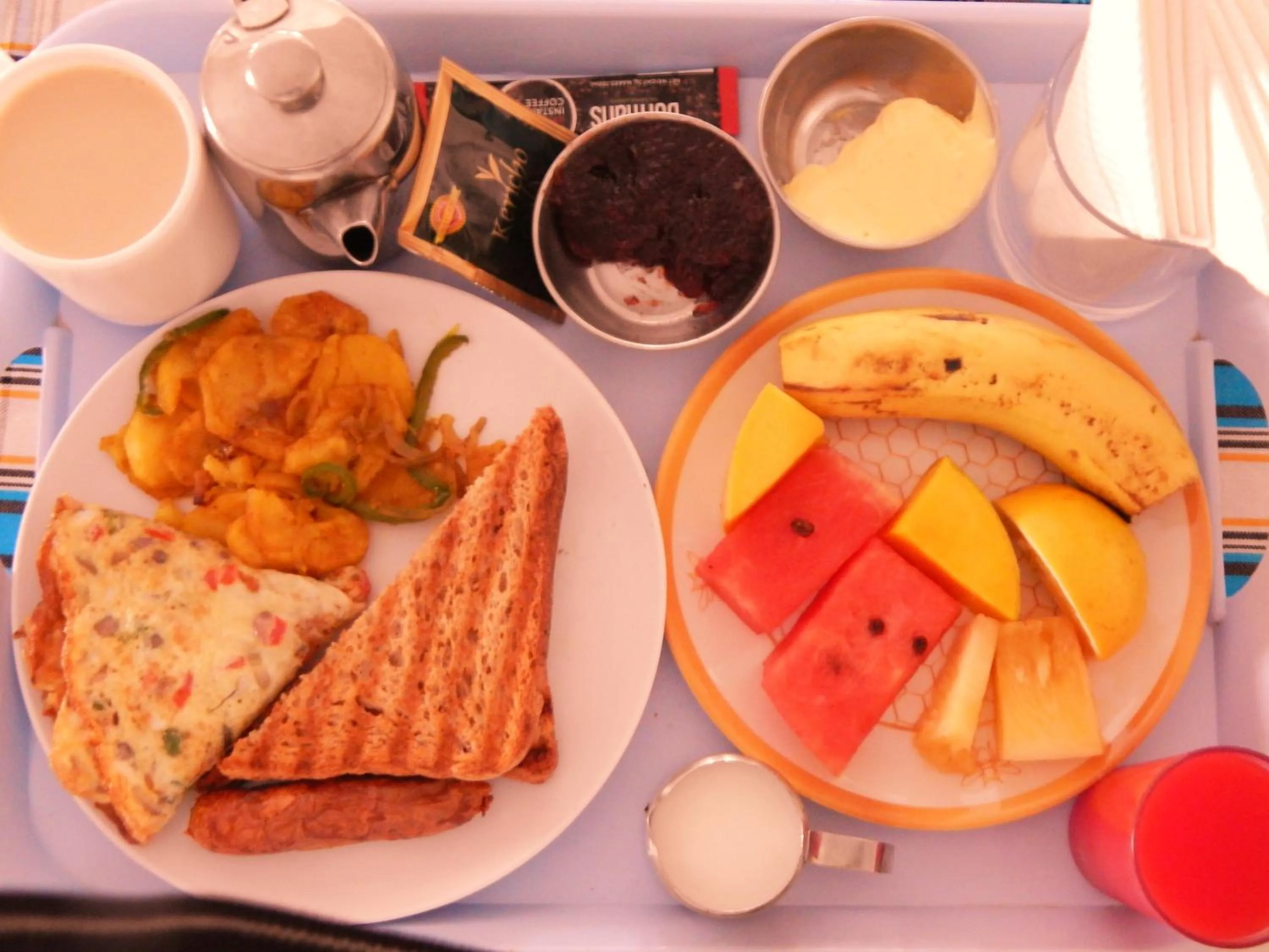 Food and drinks in Leinmach House Nyali