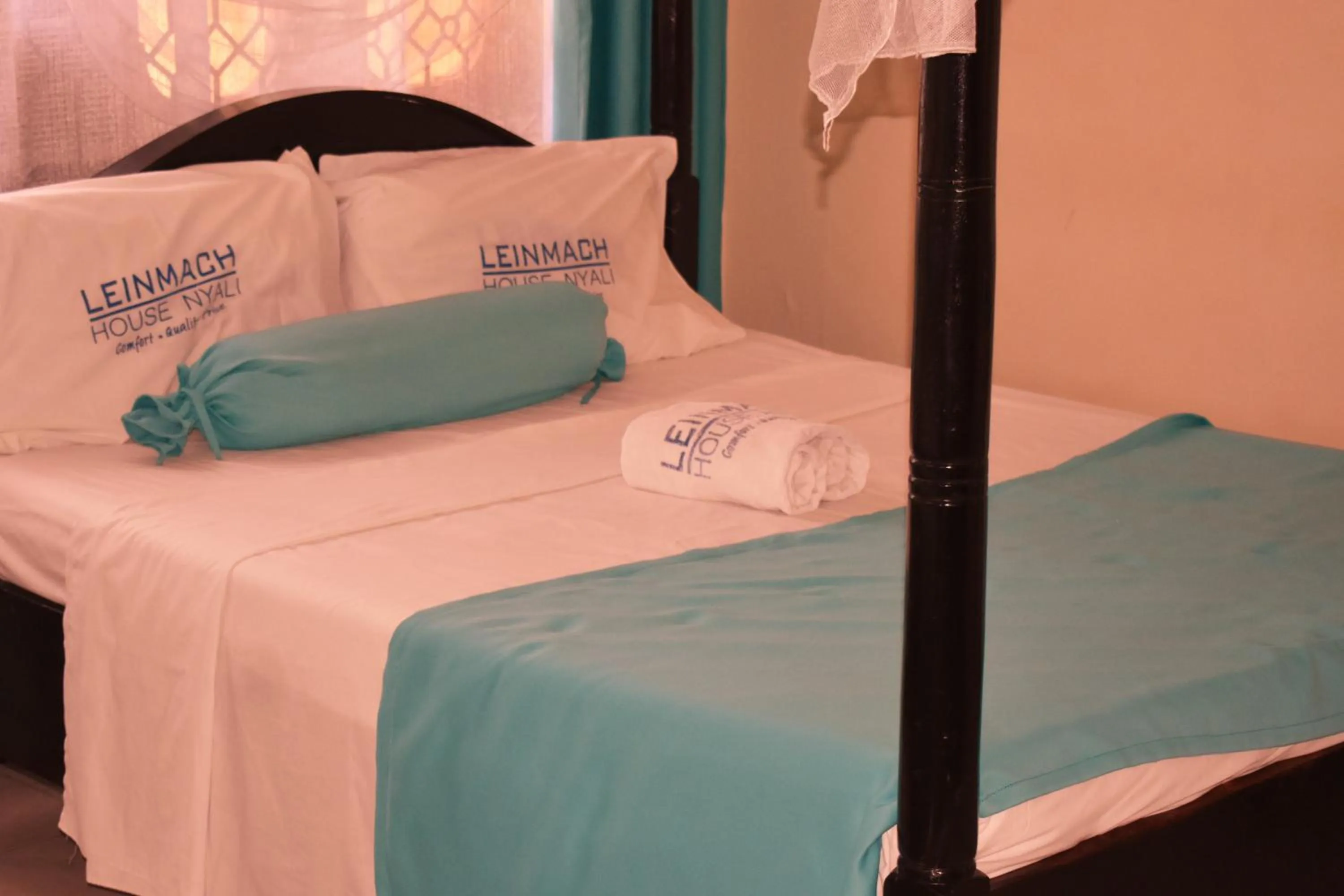 Bed in Leinmach House Nyali