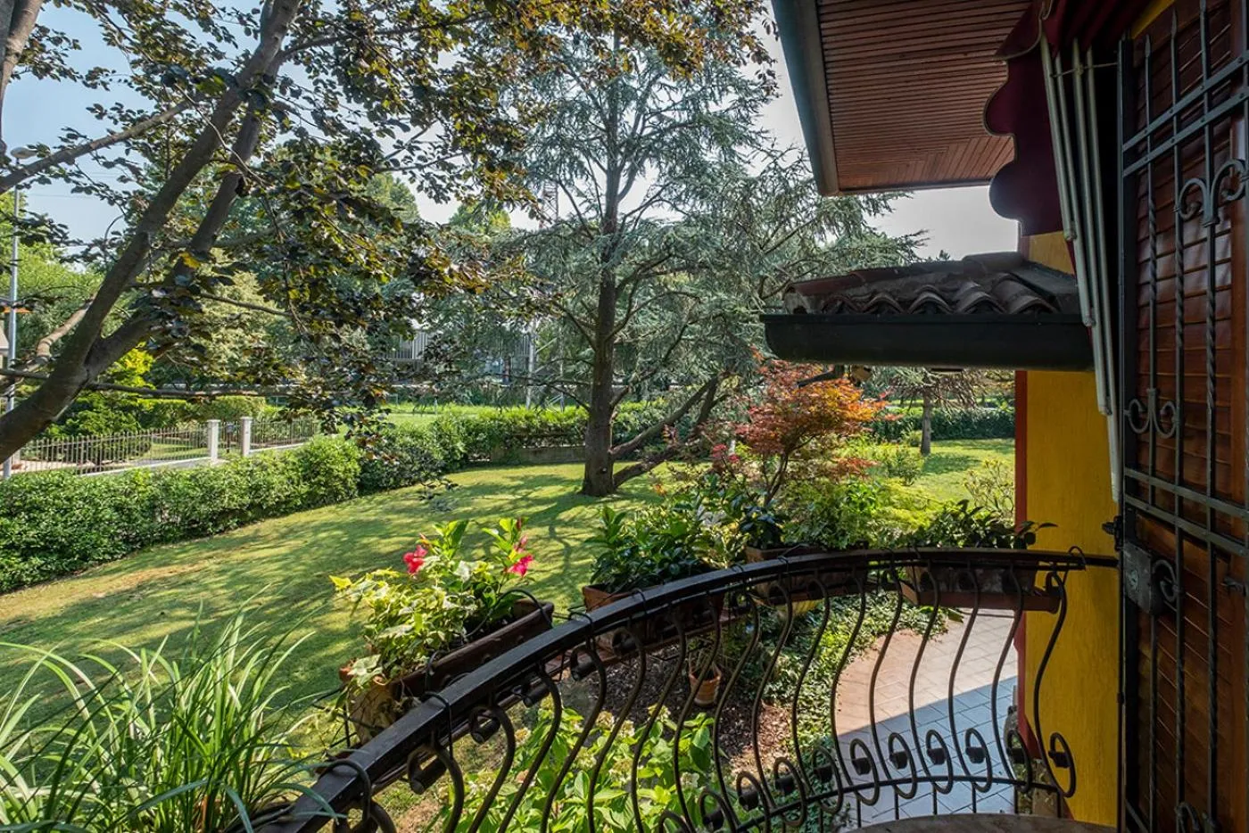 Garden in Villa Brama