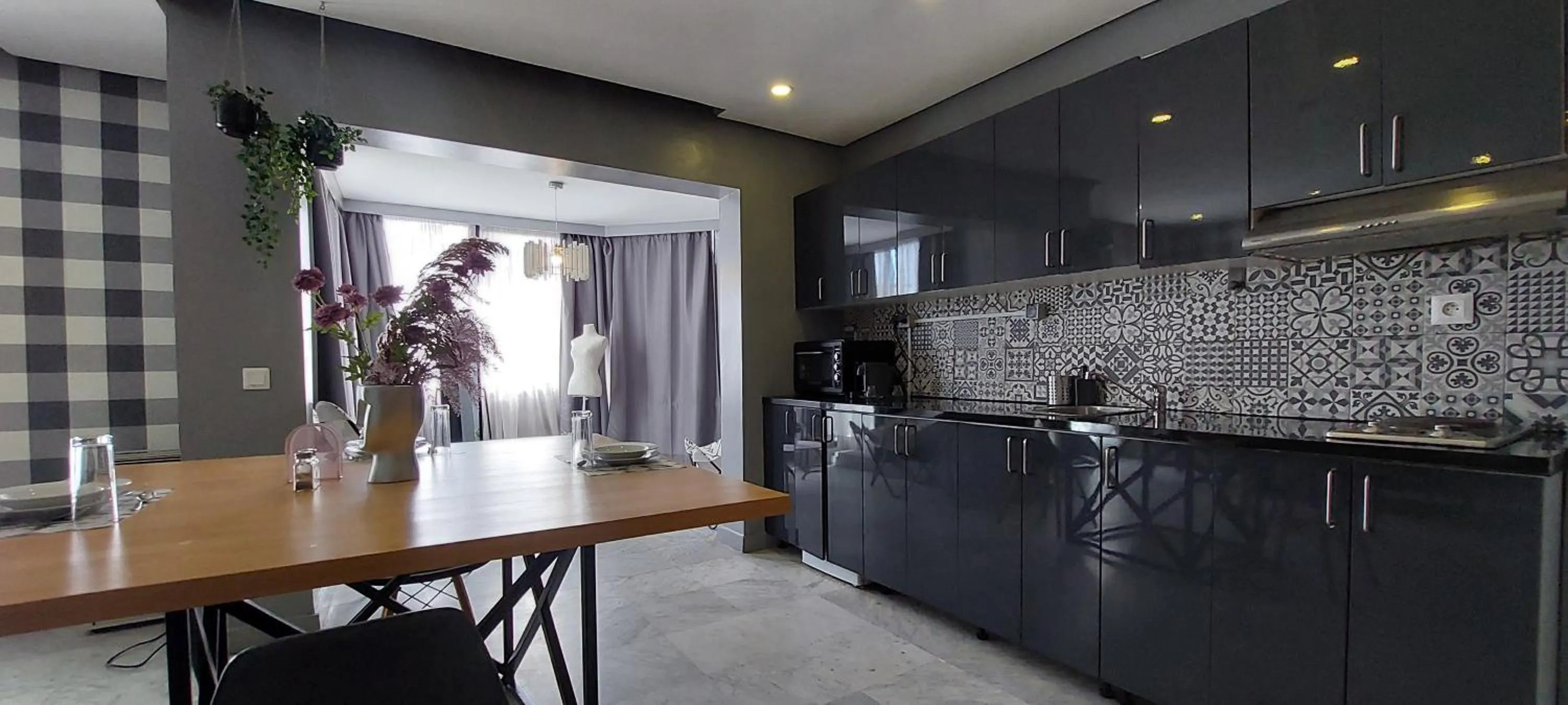 Kitchen or kitchenette in Suite Loc Suite & Spa