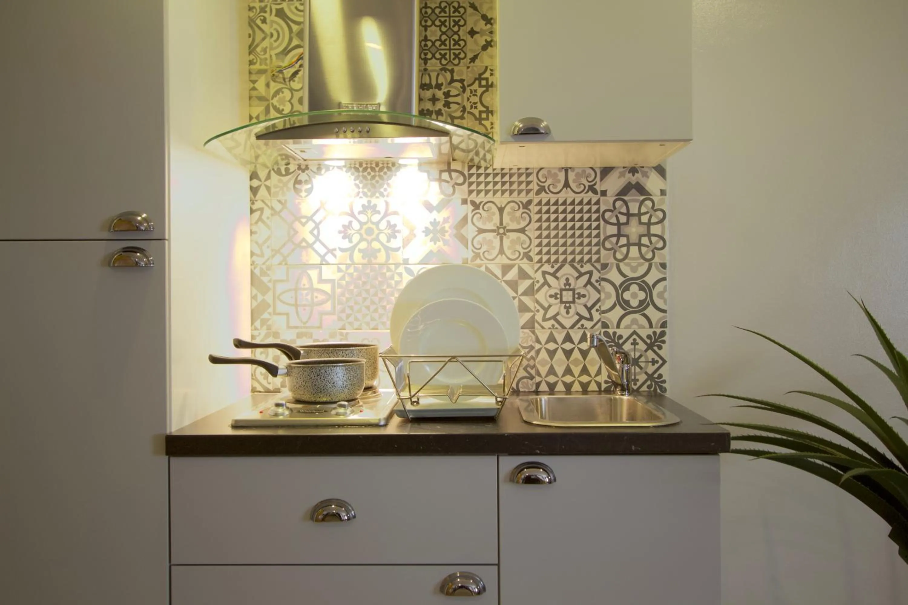 Kitchen or kitchenette in Suite Loc Suite & Spa