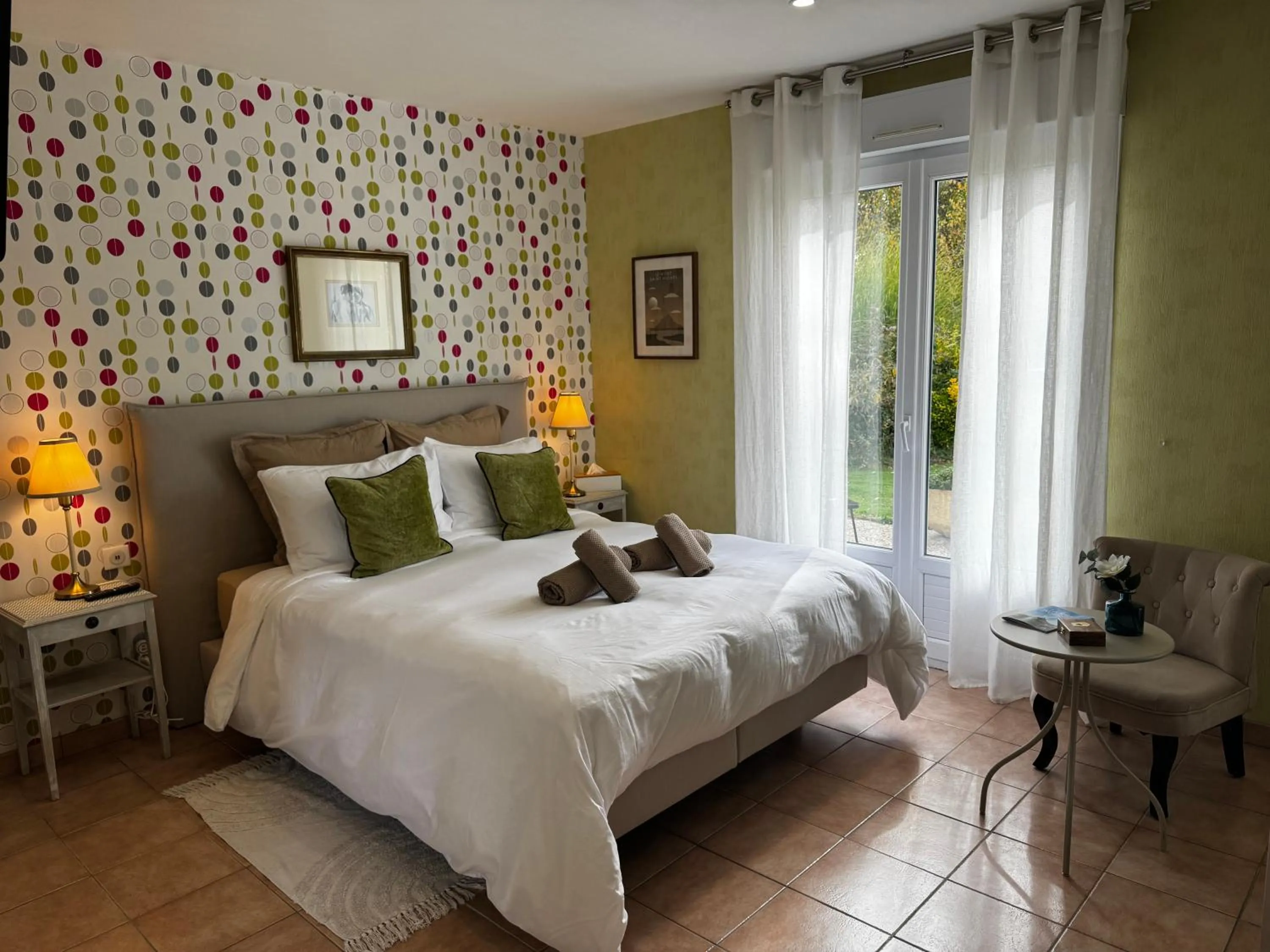 Bedroom, Bed in Les Vieilles Digues