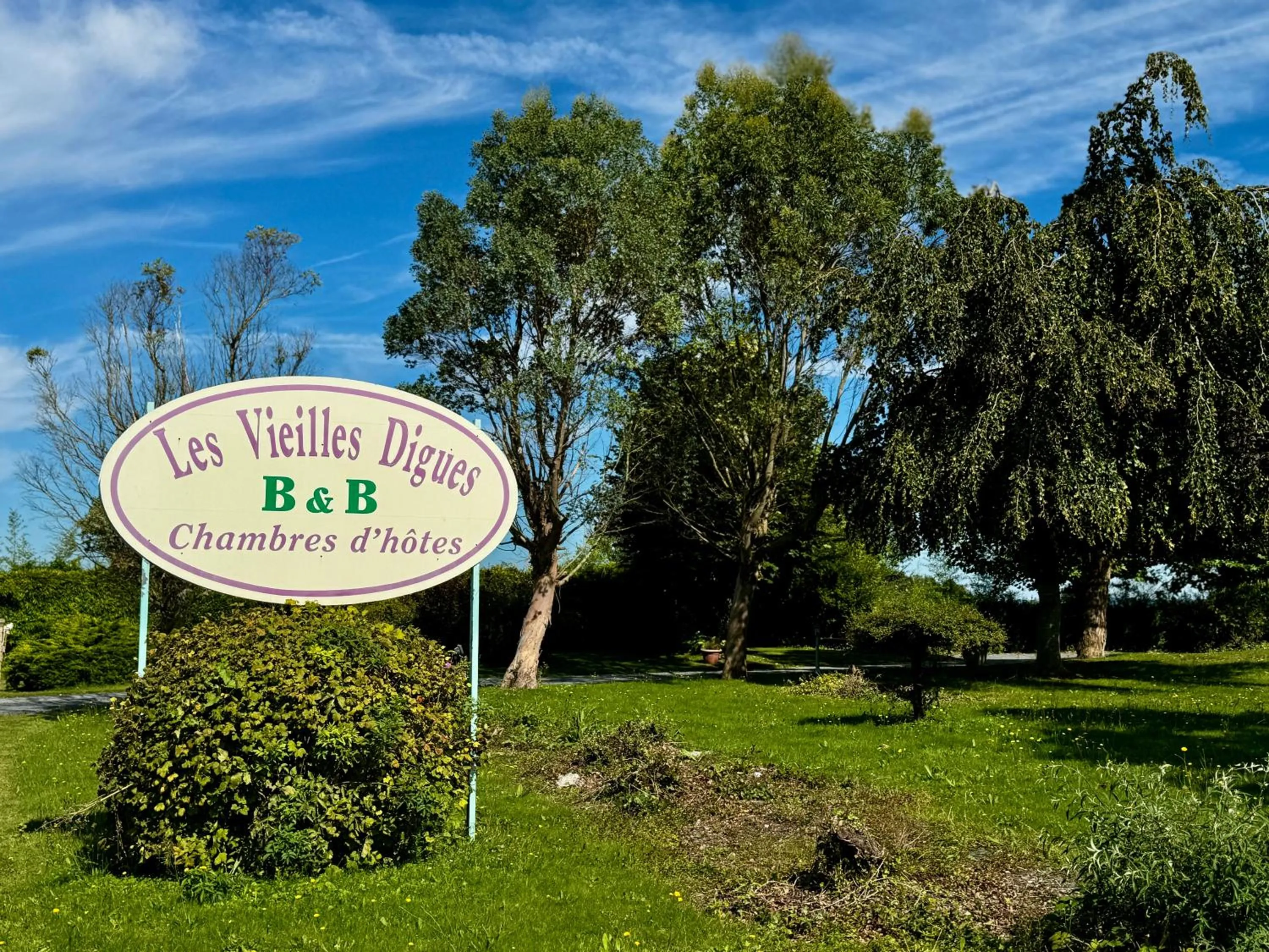 Garden view in Les Vieilles Digues