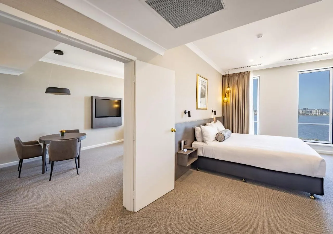 Bed in Duxton Hotel Perth