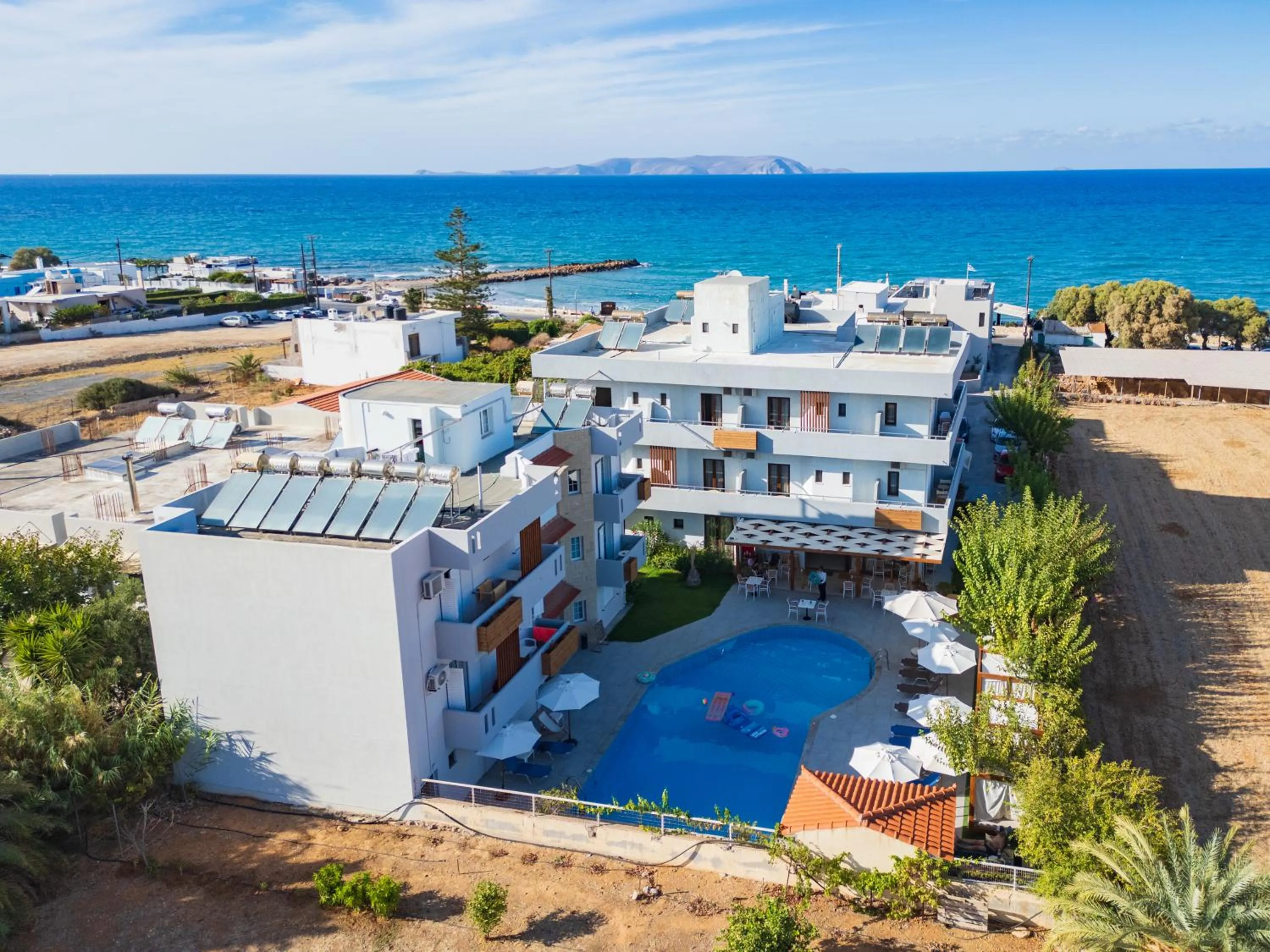 Property building in Dimitra Hotel & Apartments by Omilos Hotels