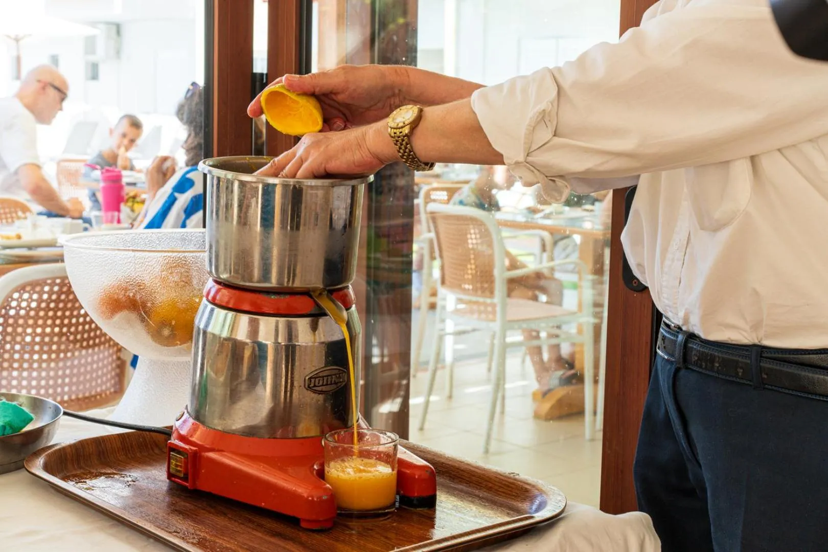 Breakfast in Dimitra Hotel & Apartments by Omilos Hotels