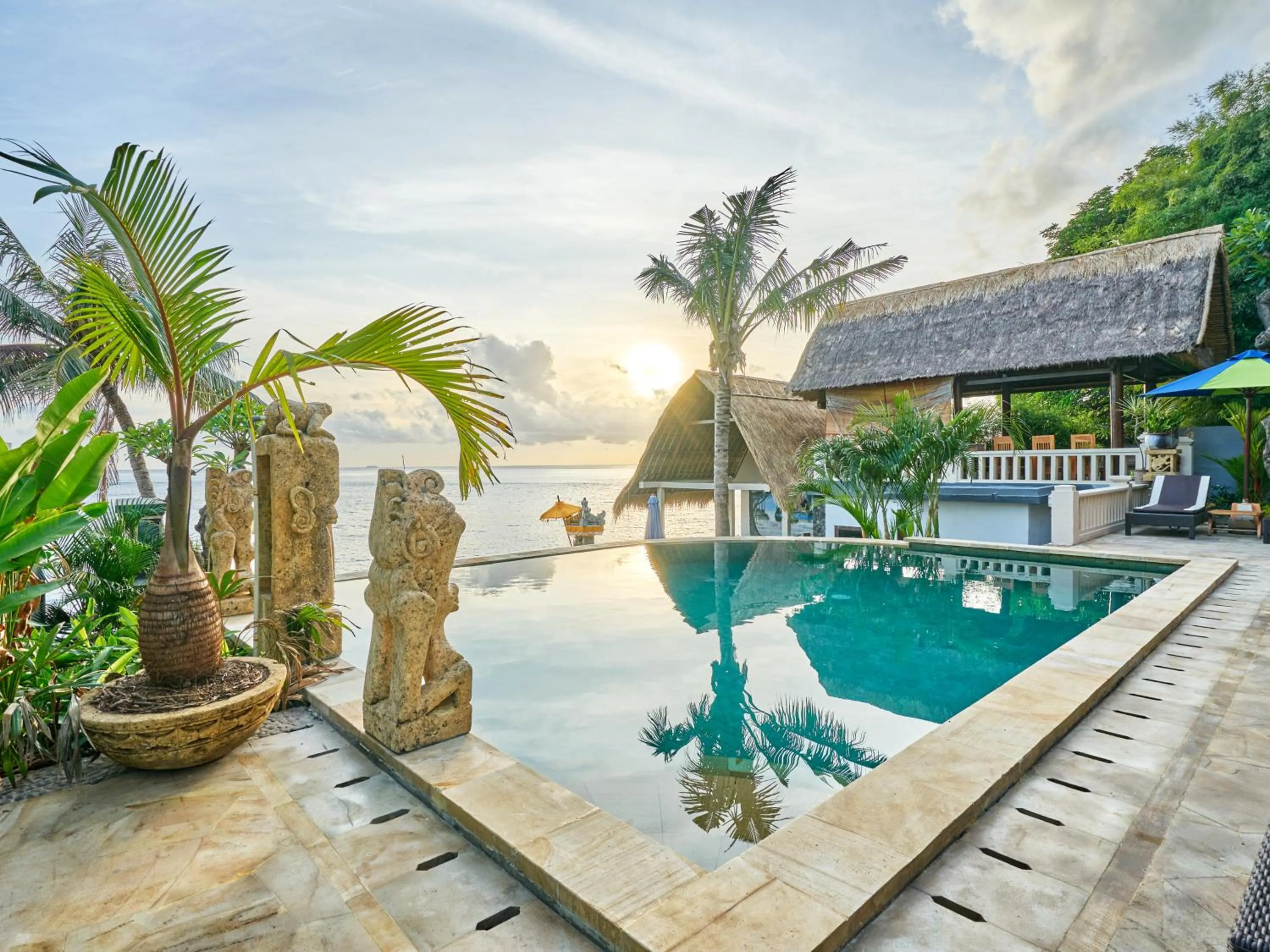 Pool view in Onlyou Villas