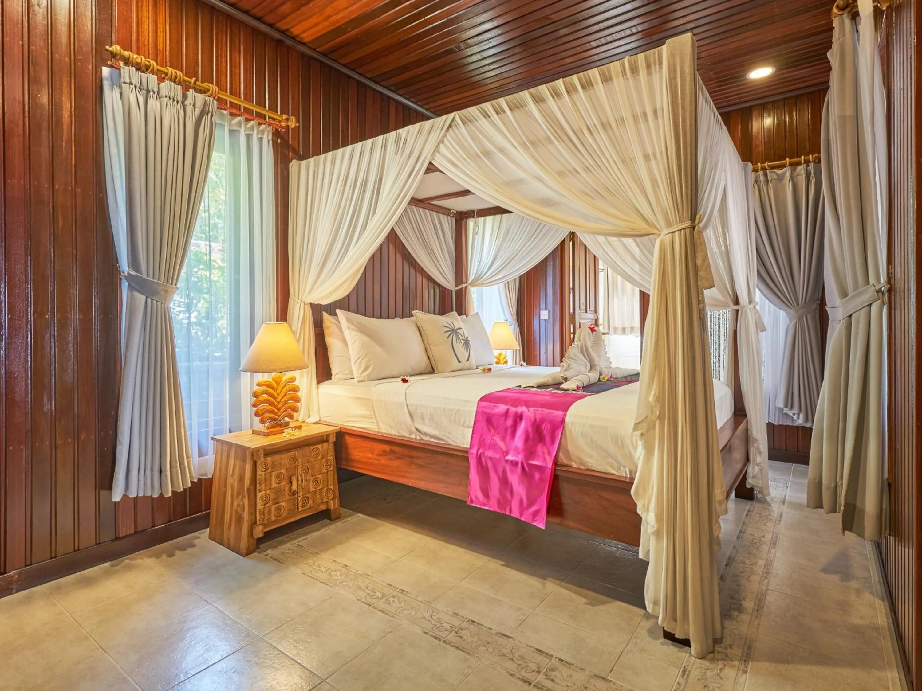 Bed in Onlyou Villas