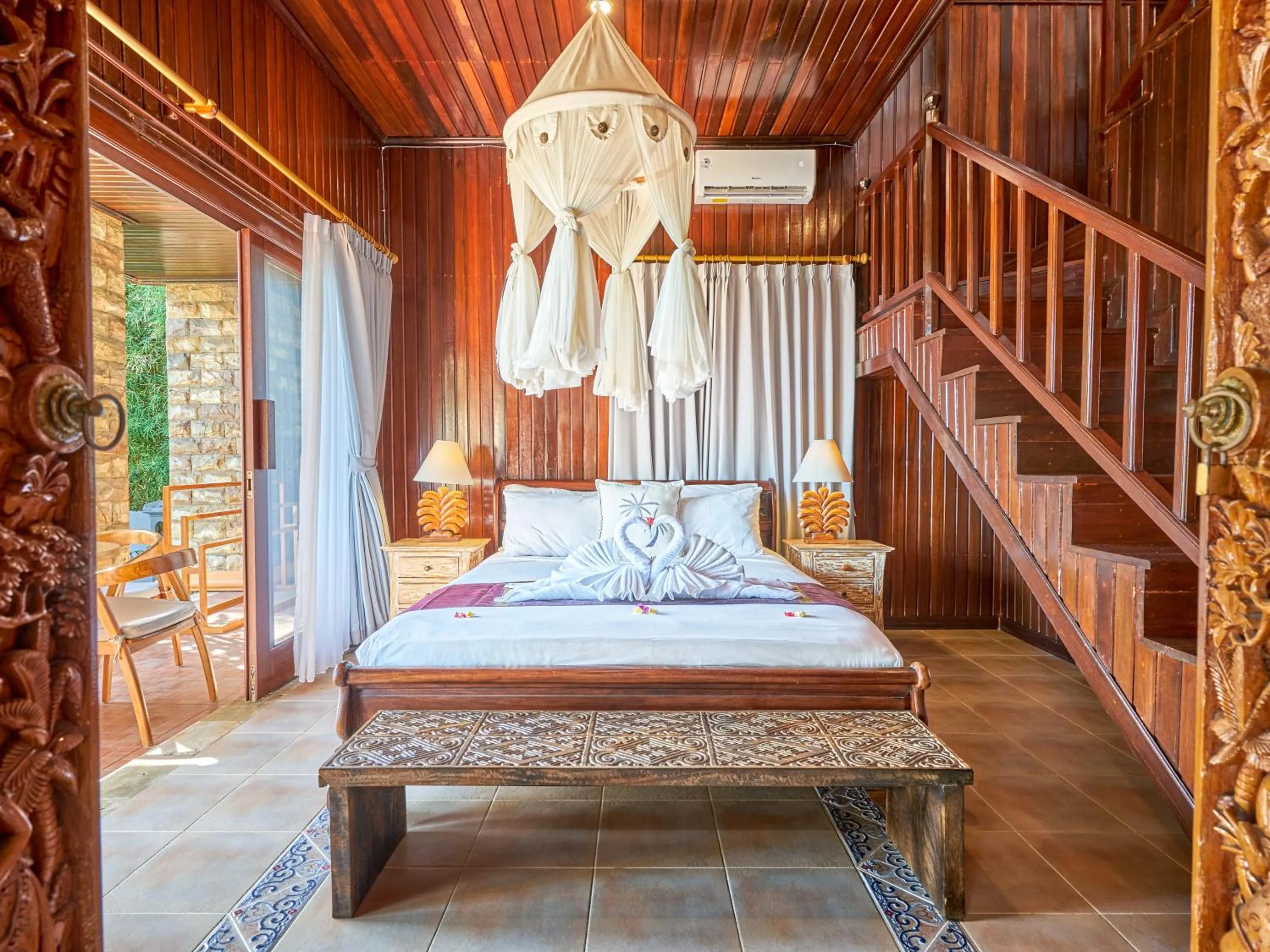 Bed in Onlyou Villas