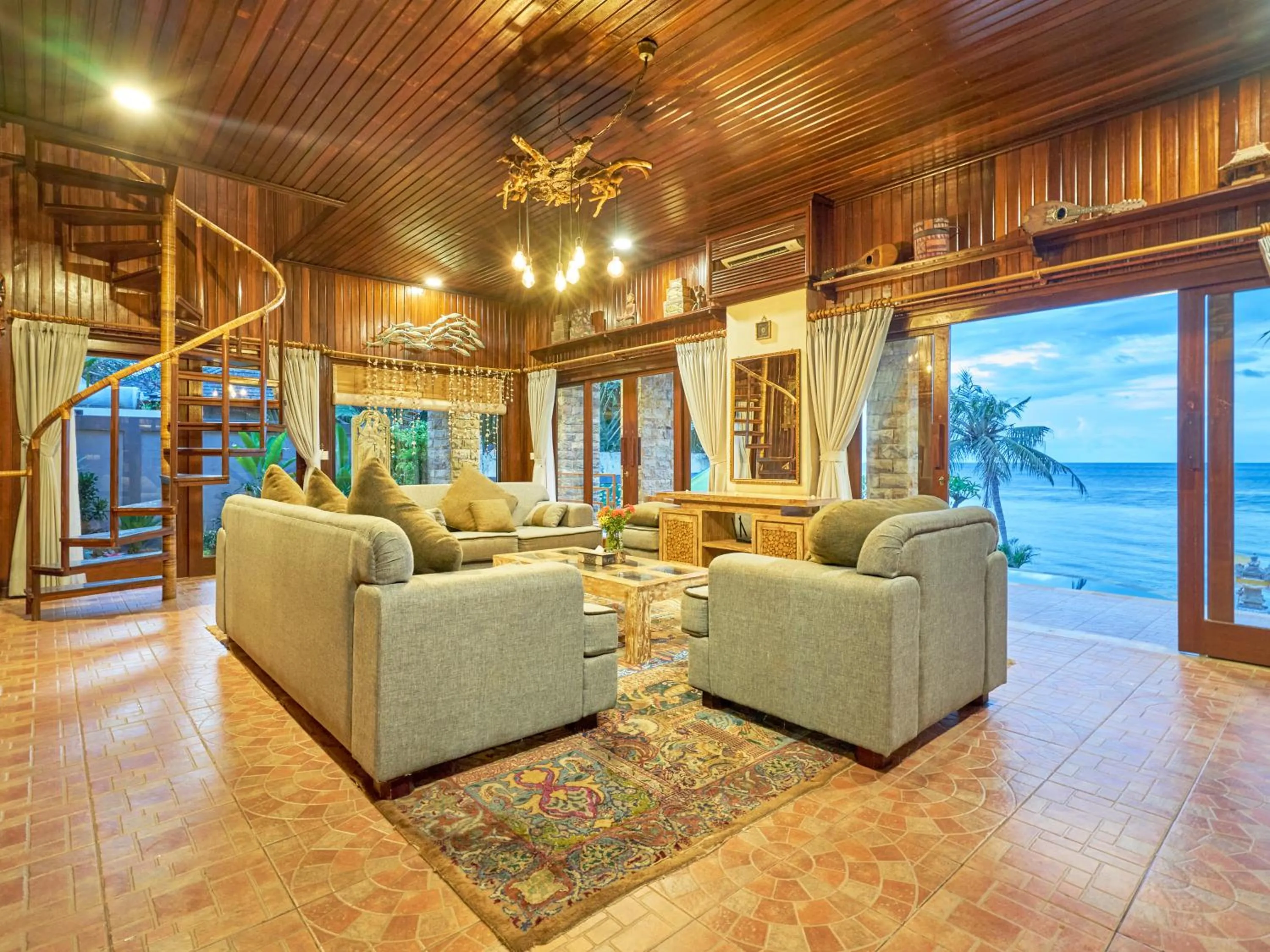 Living room in Onlyou Villas