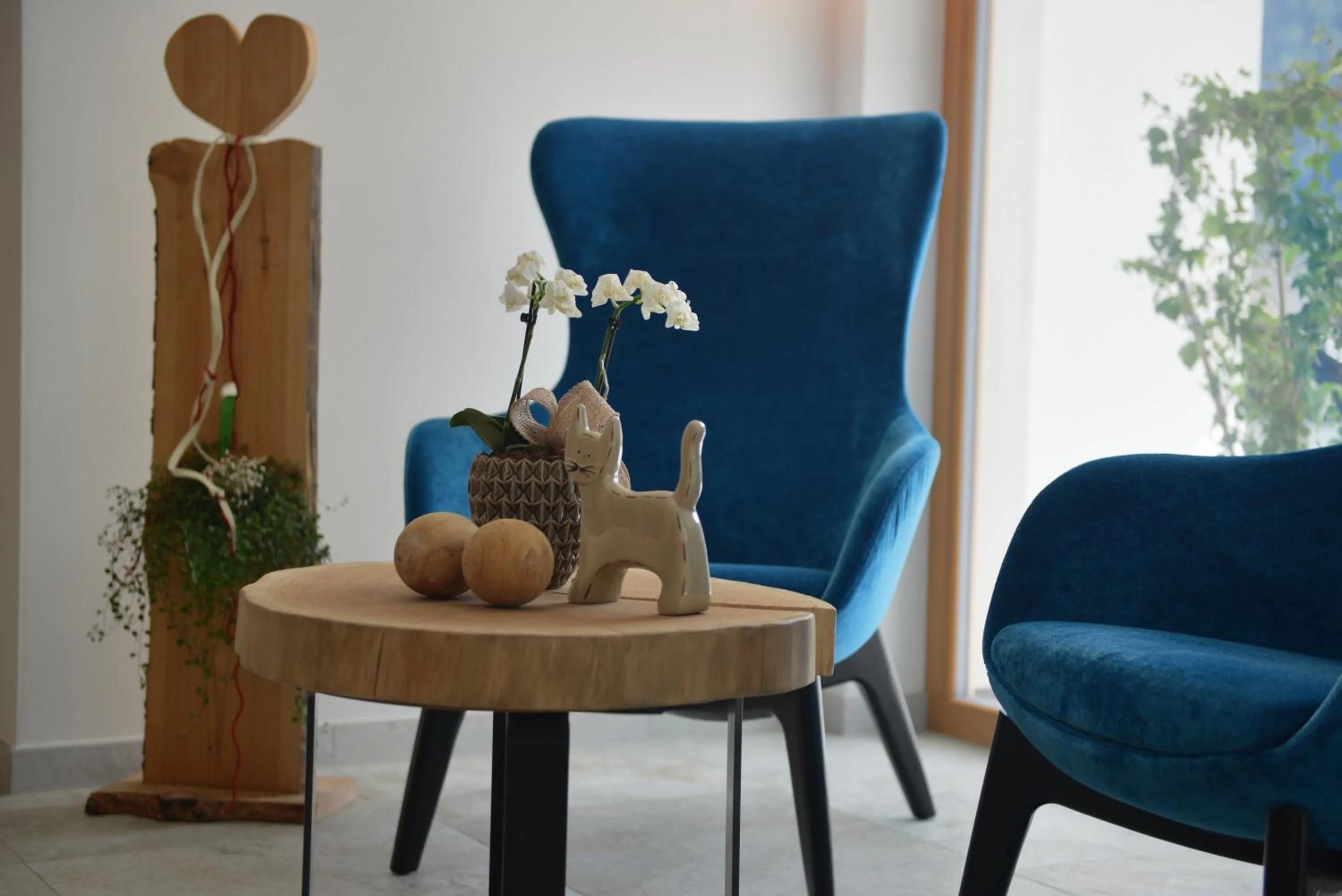 Lobby or reception in Naturhotel Haller