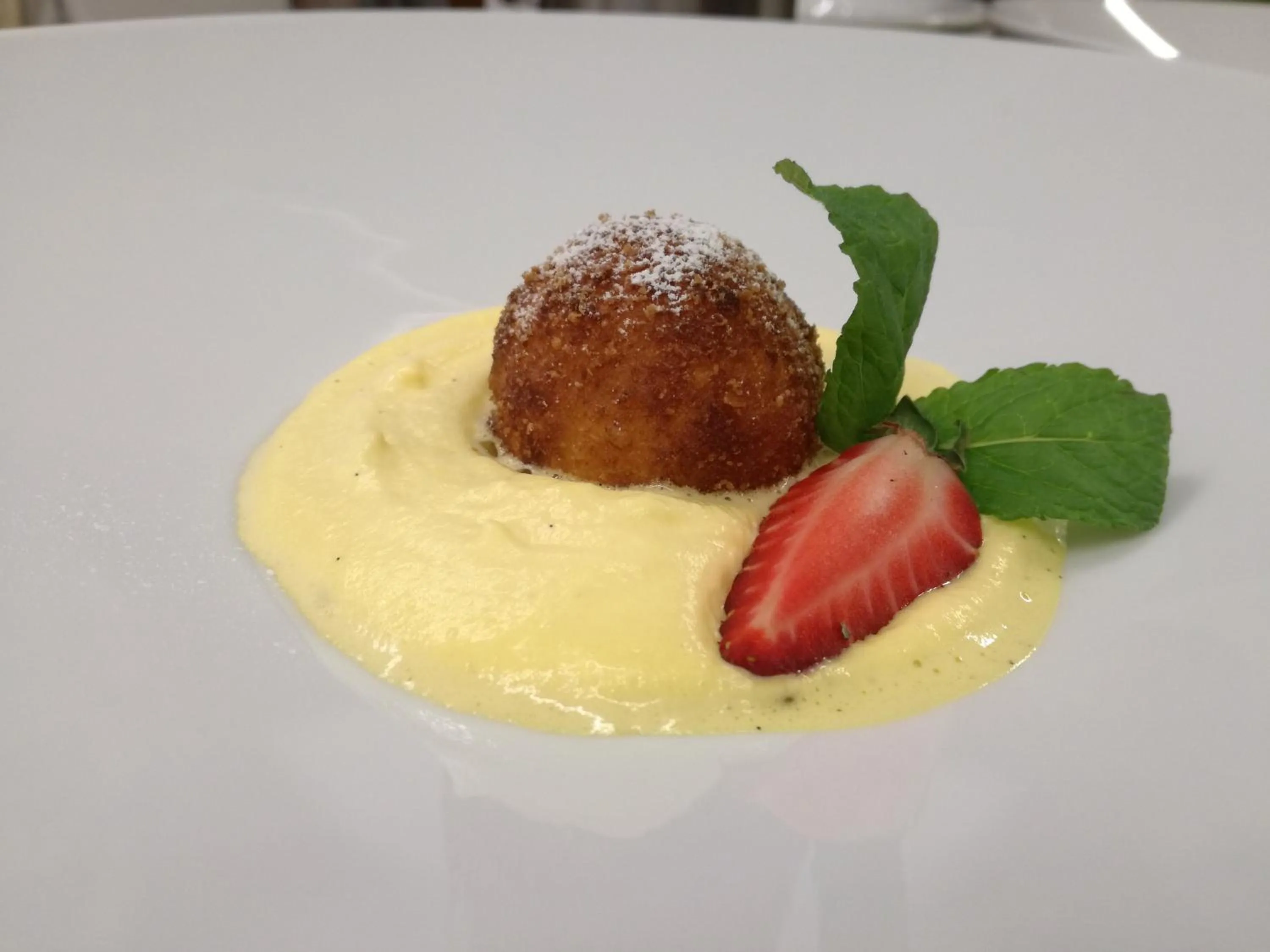 Food close-up in Naturhotel Haller