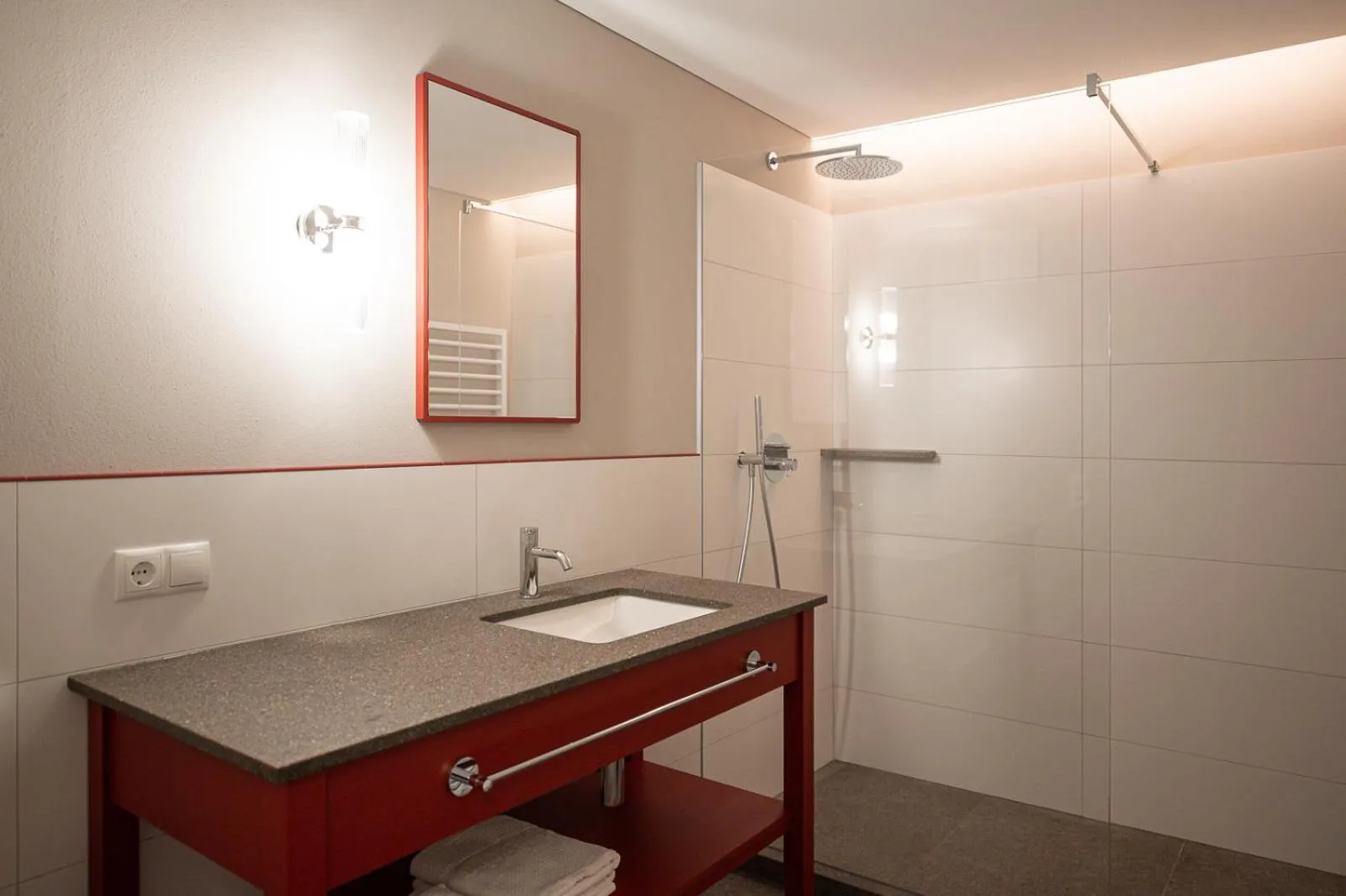 Bathroom in Vitalpina Hotel Schulerhof