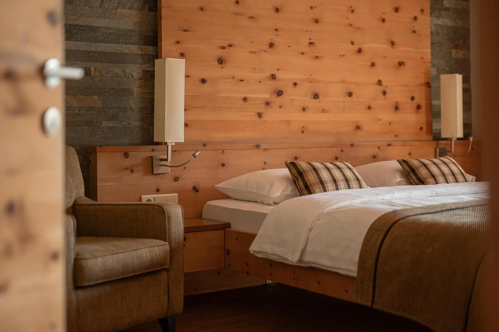 Photo of the whole room, Bed in Vitalpina Hotel Schulerhof