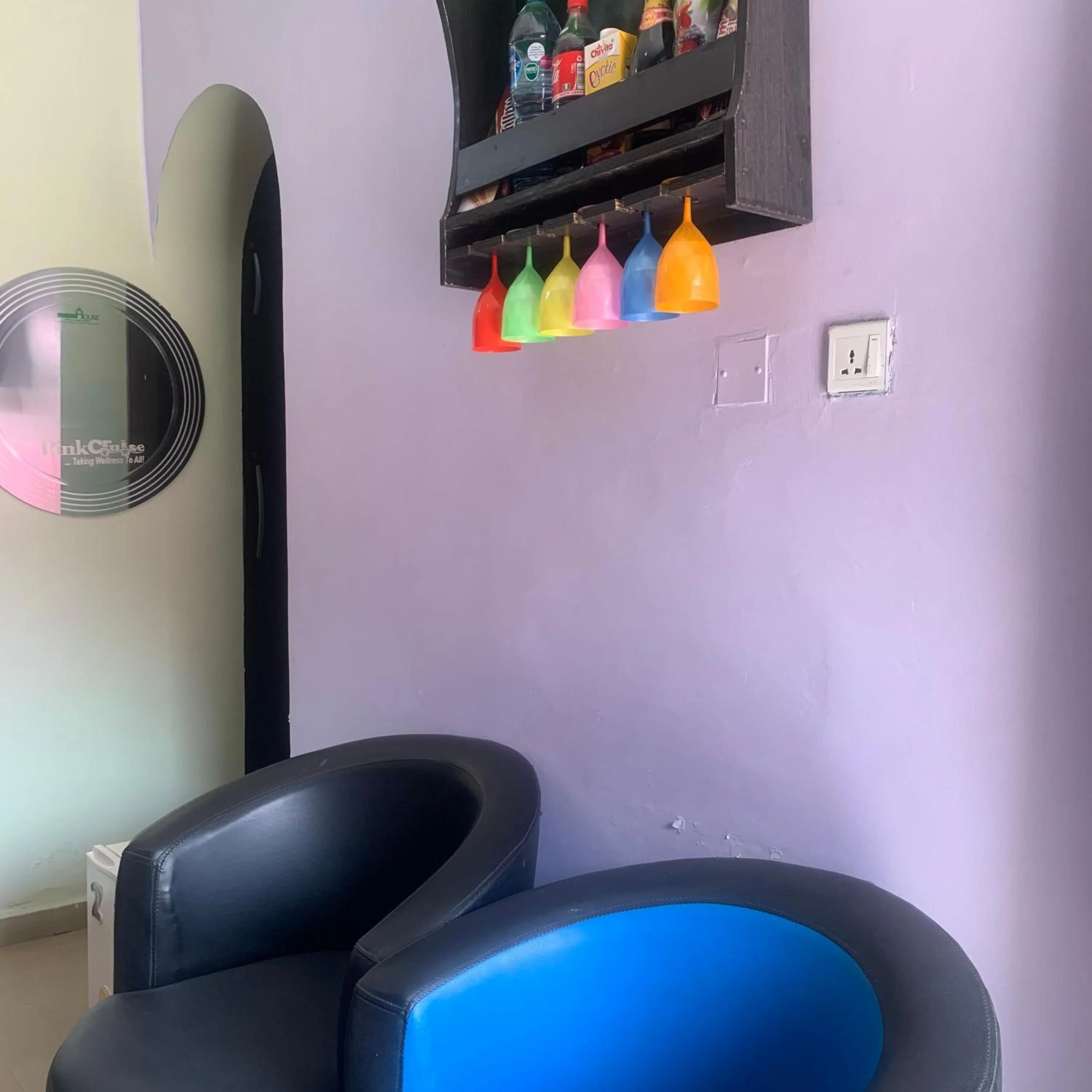 Seating area in Health Plaza Abuja