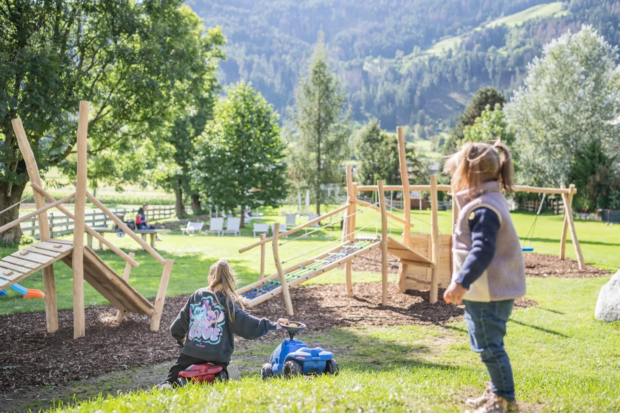 Children play ground in Wirtshaushotel Alpenrose