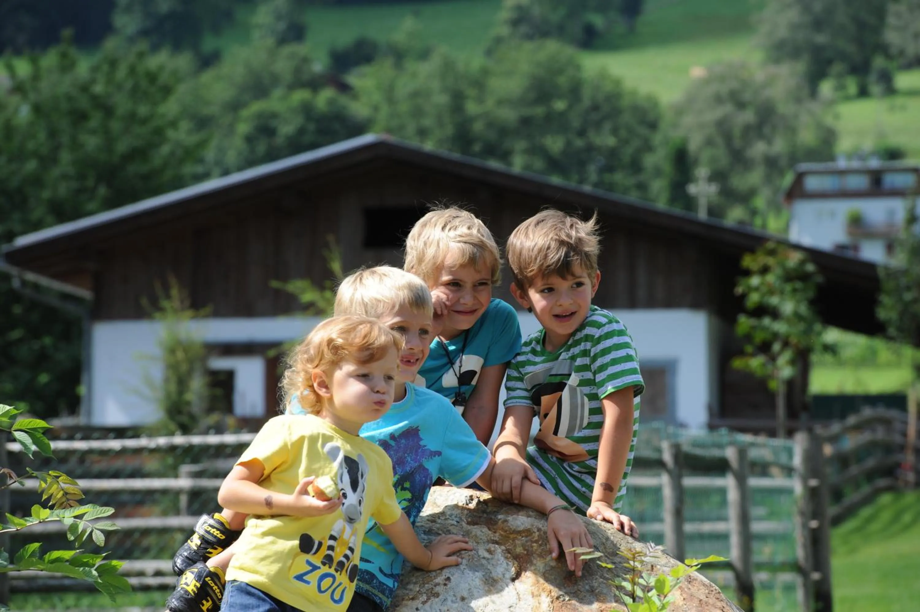 Children play ground in Wirtshaushotel Alpenrose