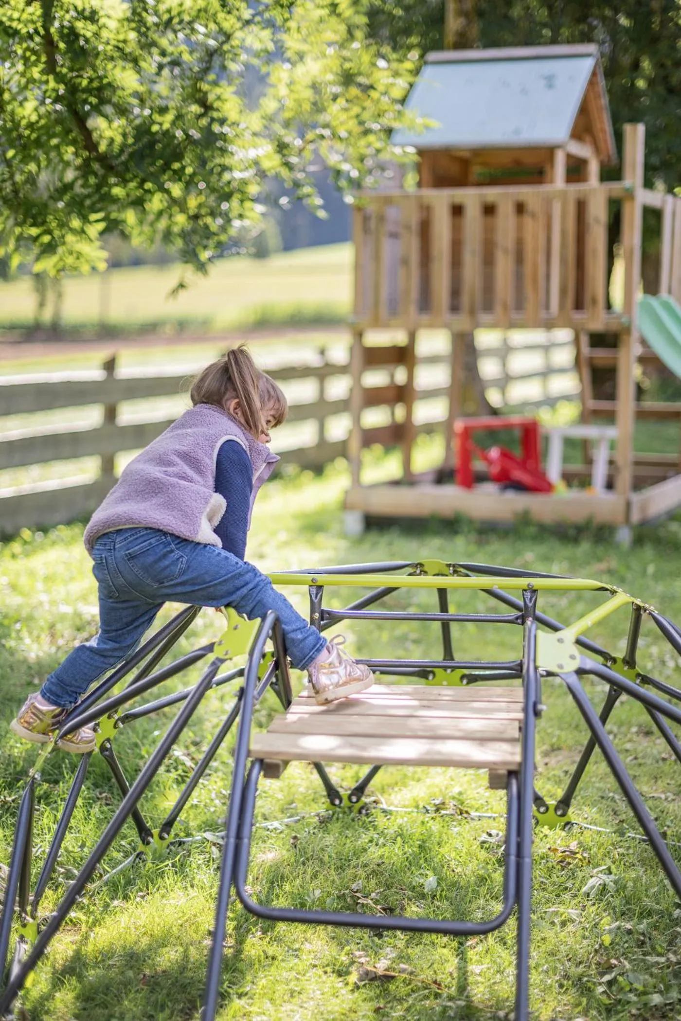 Children play ground in Wirtshaushotel Alpenrose