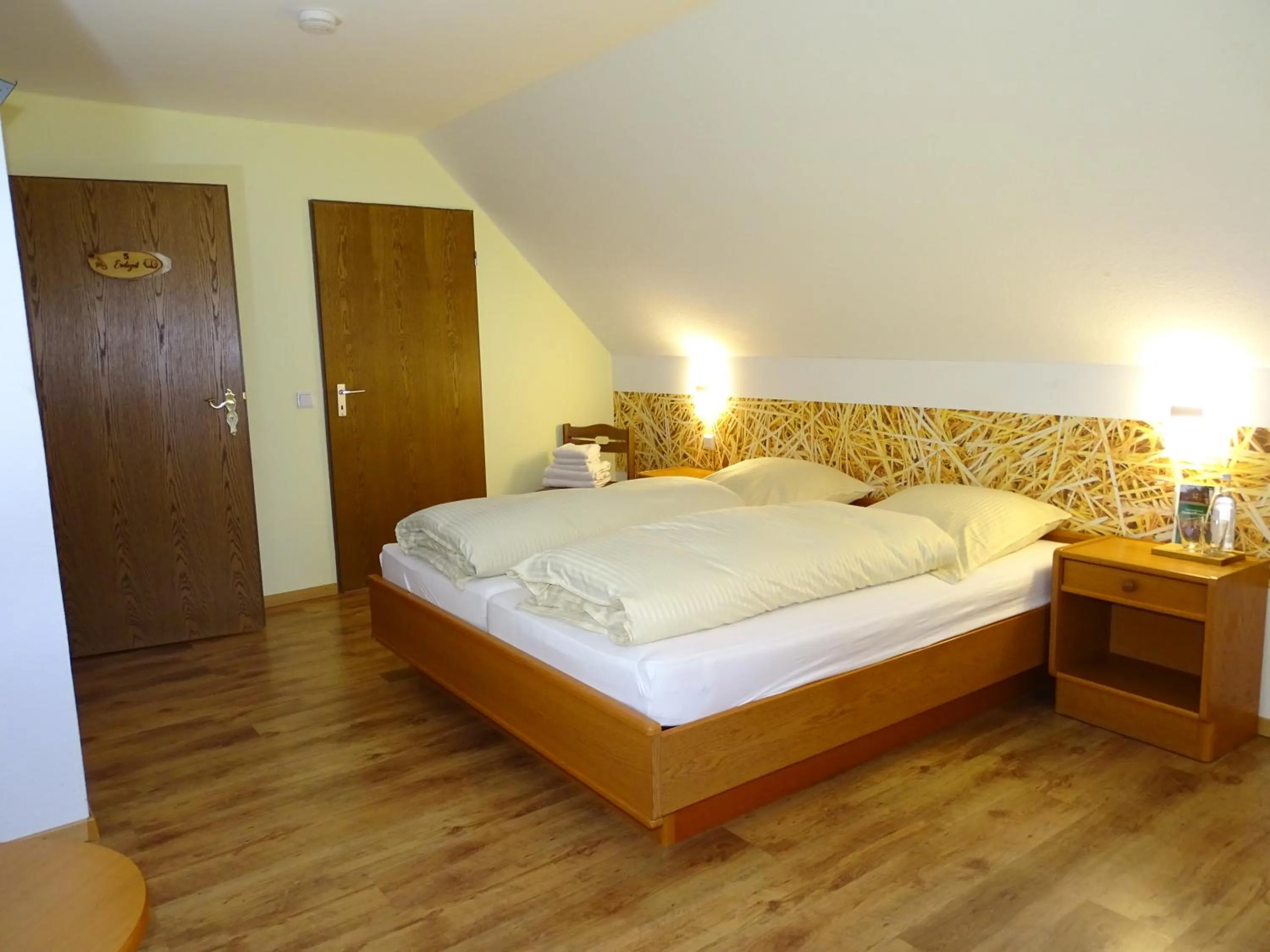 Bed in Hotel-Gasthaus Burmester