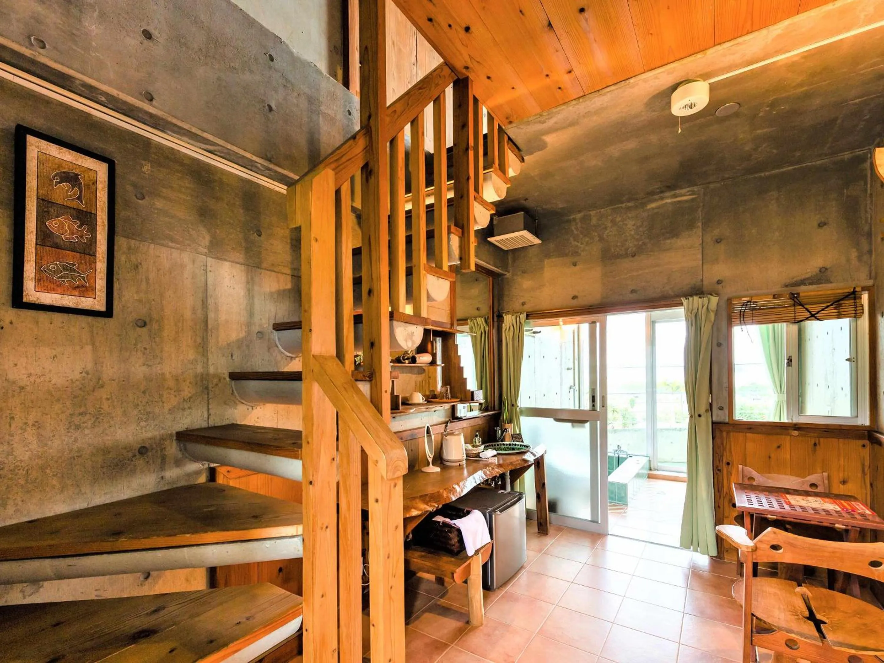 Living room in Buzz Resort