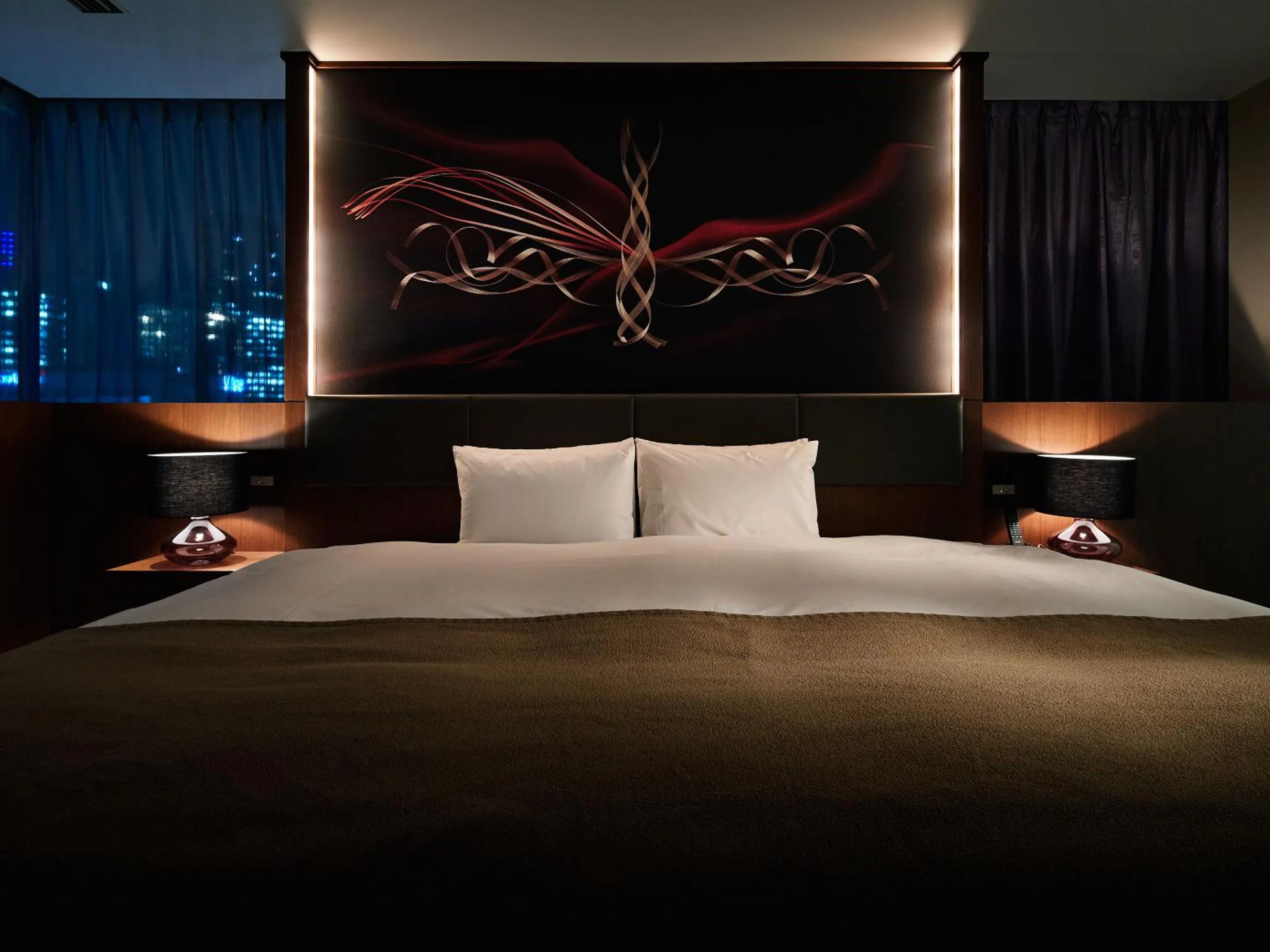 Bed in Akasaka Granbell Hotel