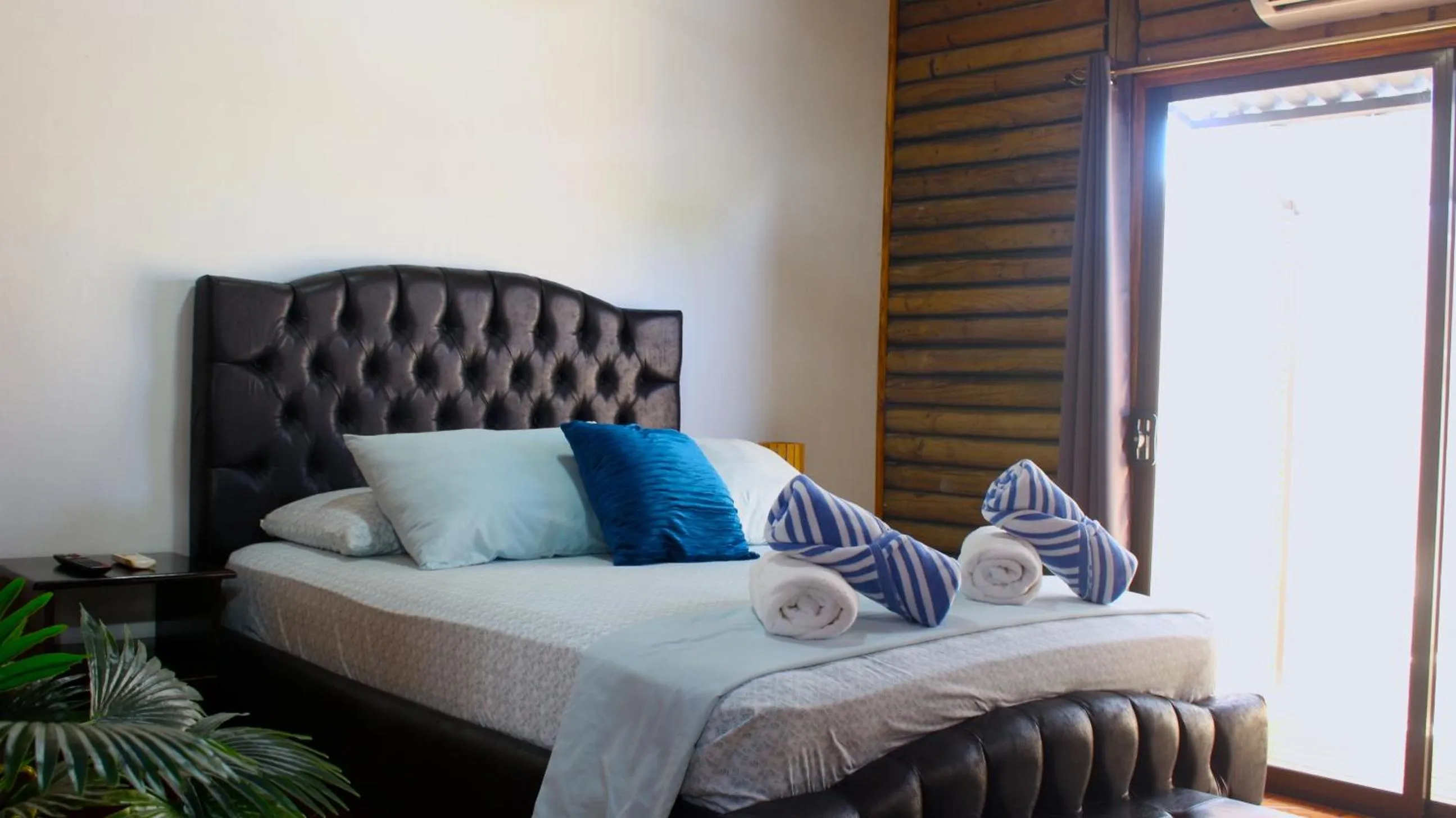 Bed in Bungalows Ballena