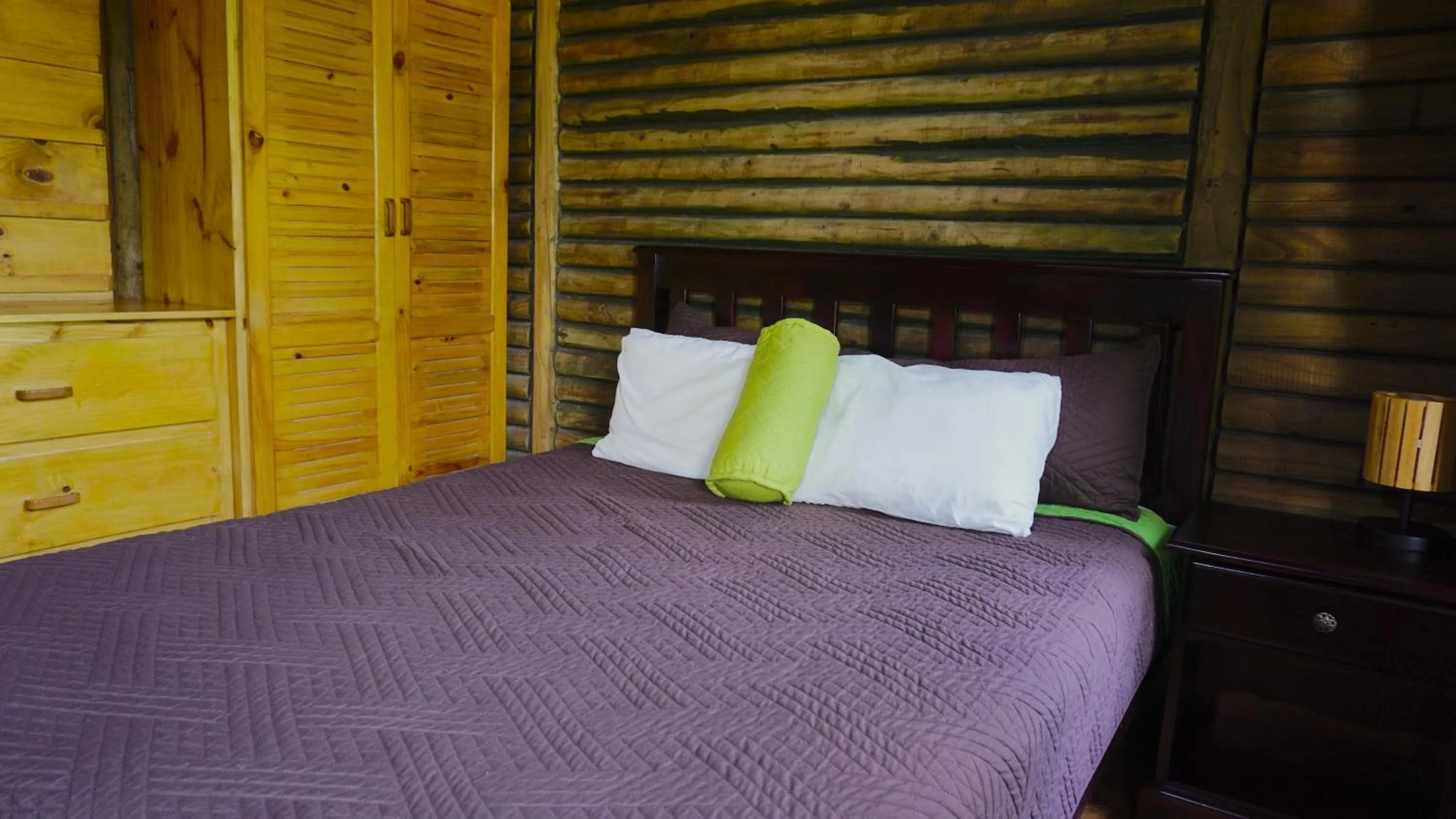 Bed in Bungalows Ballena