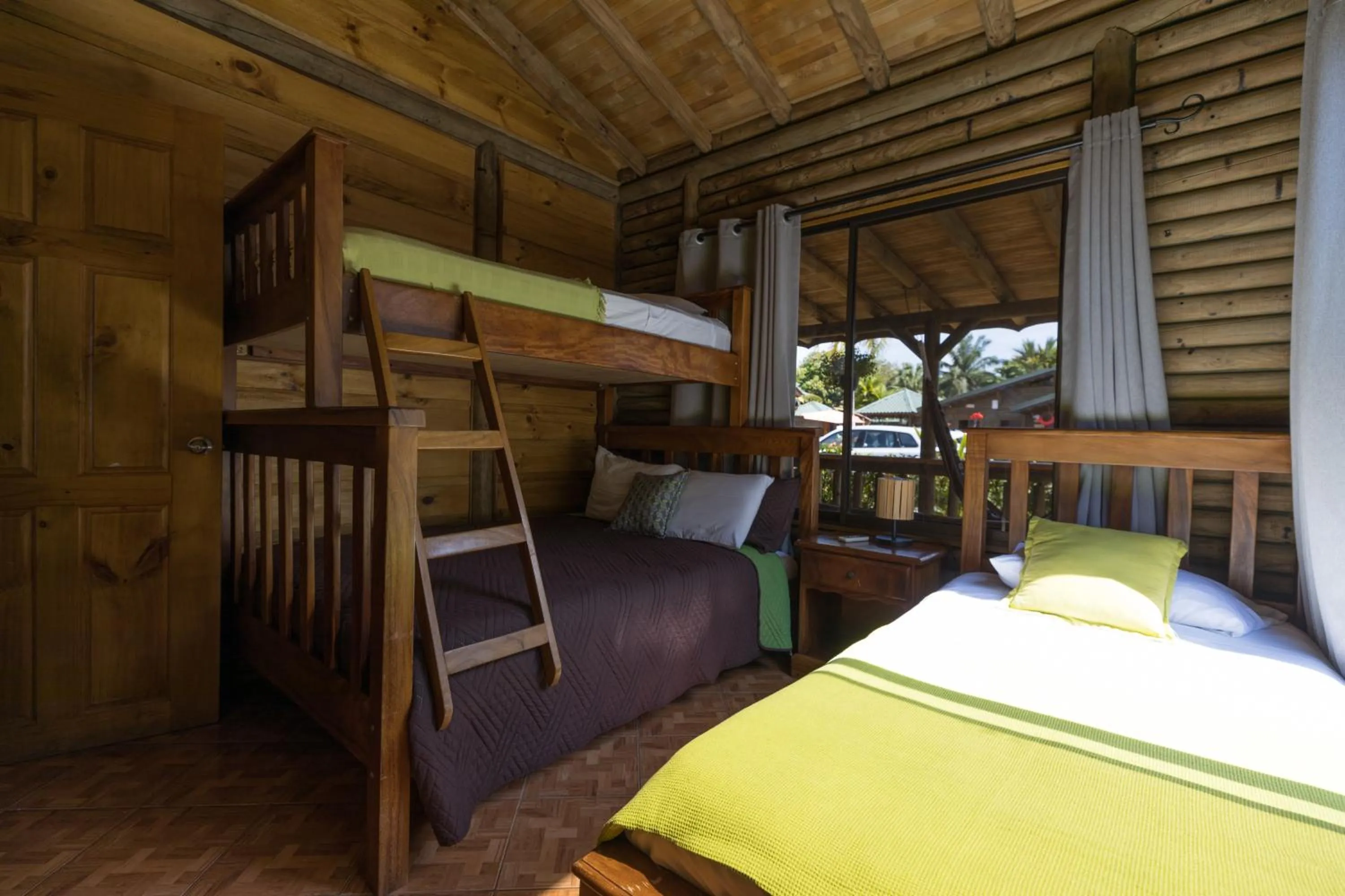 Bed in Bungalows Ballena